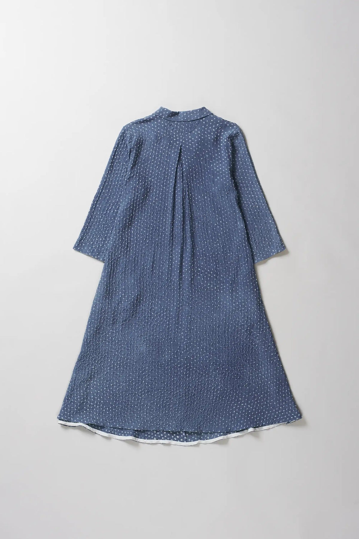 Medium Indigo Crepe Silk Dress