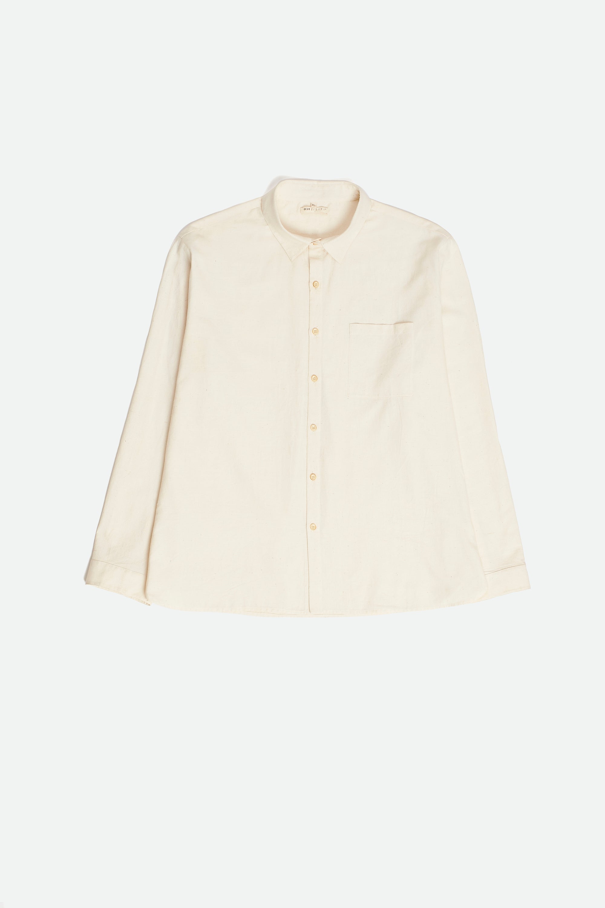 FINE COTTON SPREAD COLLAR SHIRT