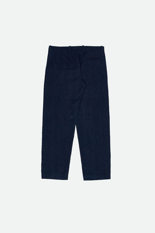 NATURAL INDIGO HANDSPUN DENIM COTTON PANT