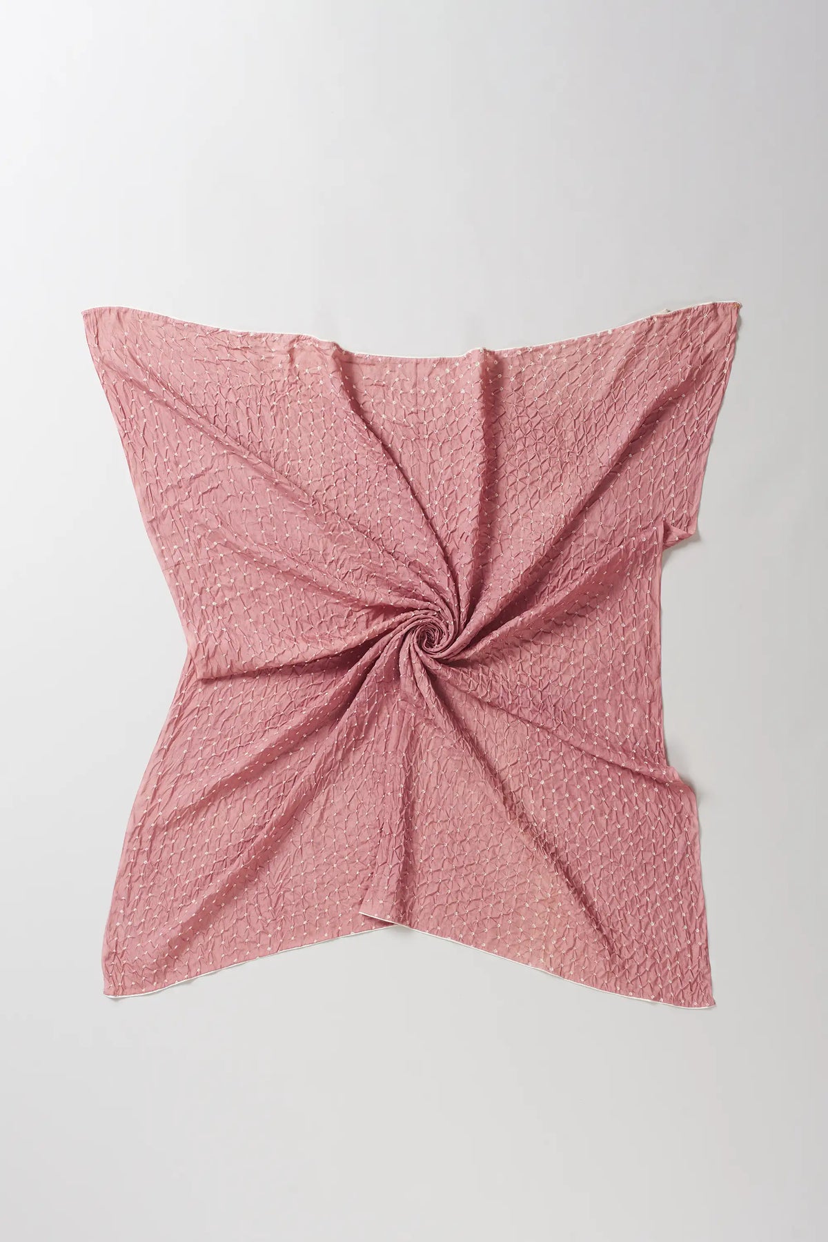 Chalk Pink Silk Scarf