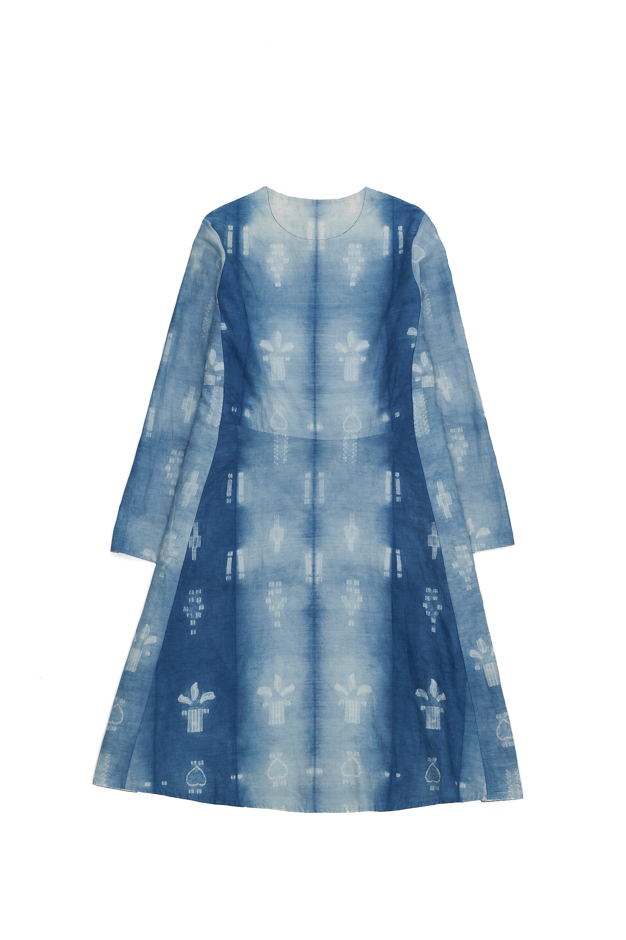 MEDIUM INDIGO SHIBORI WOMEN'S DRESS