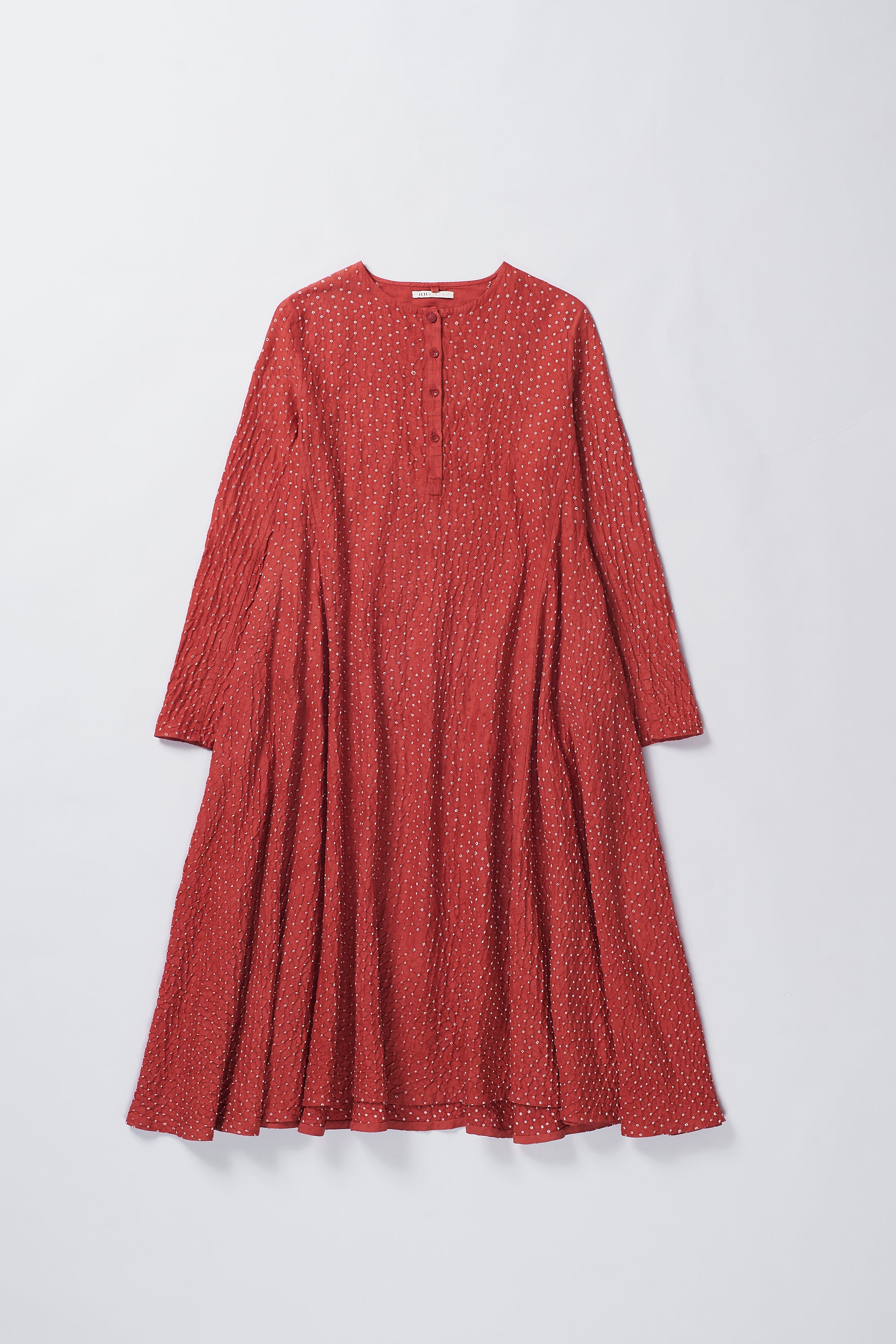 RED COLOUR WOMEN DRESS WITH BANDHANI