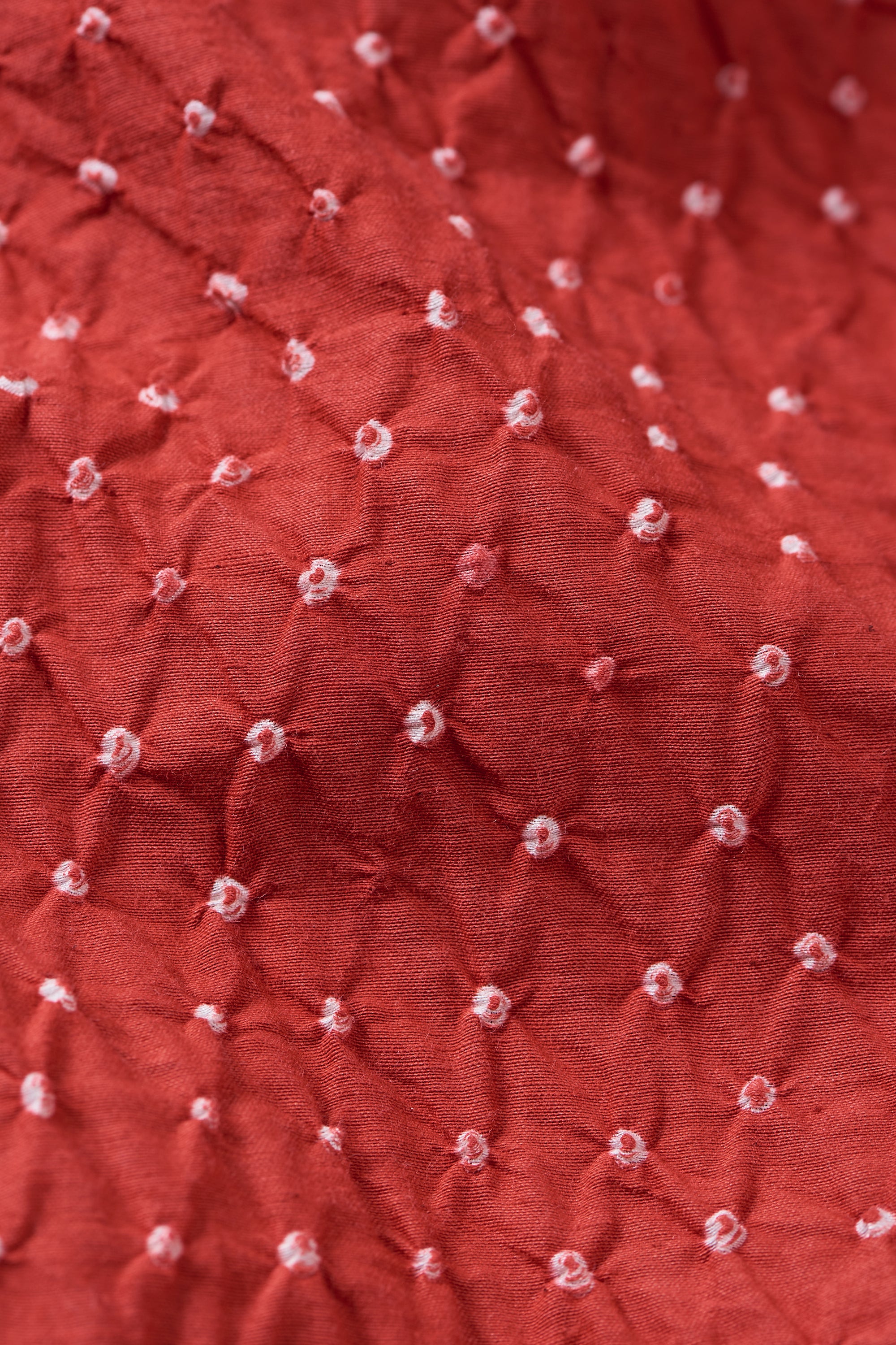 RED COLOUR WOMEN DRESS WITH BANDHANI