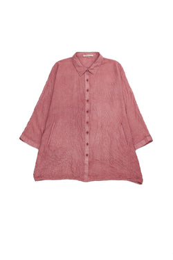 CHALK PINK SILK BANDHANI UNISEX SHIRT