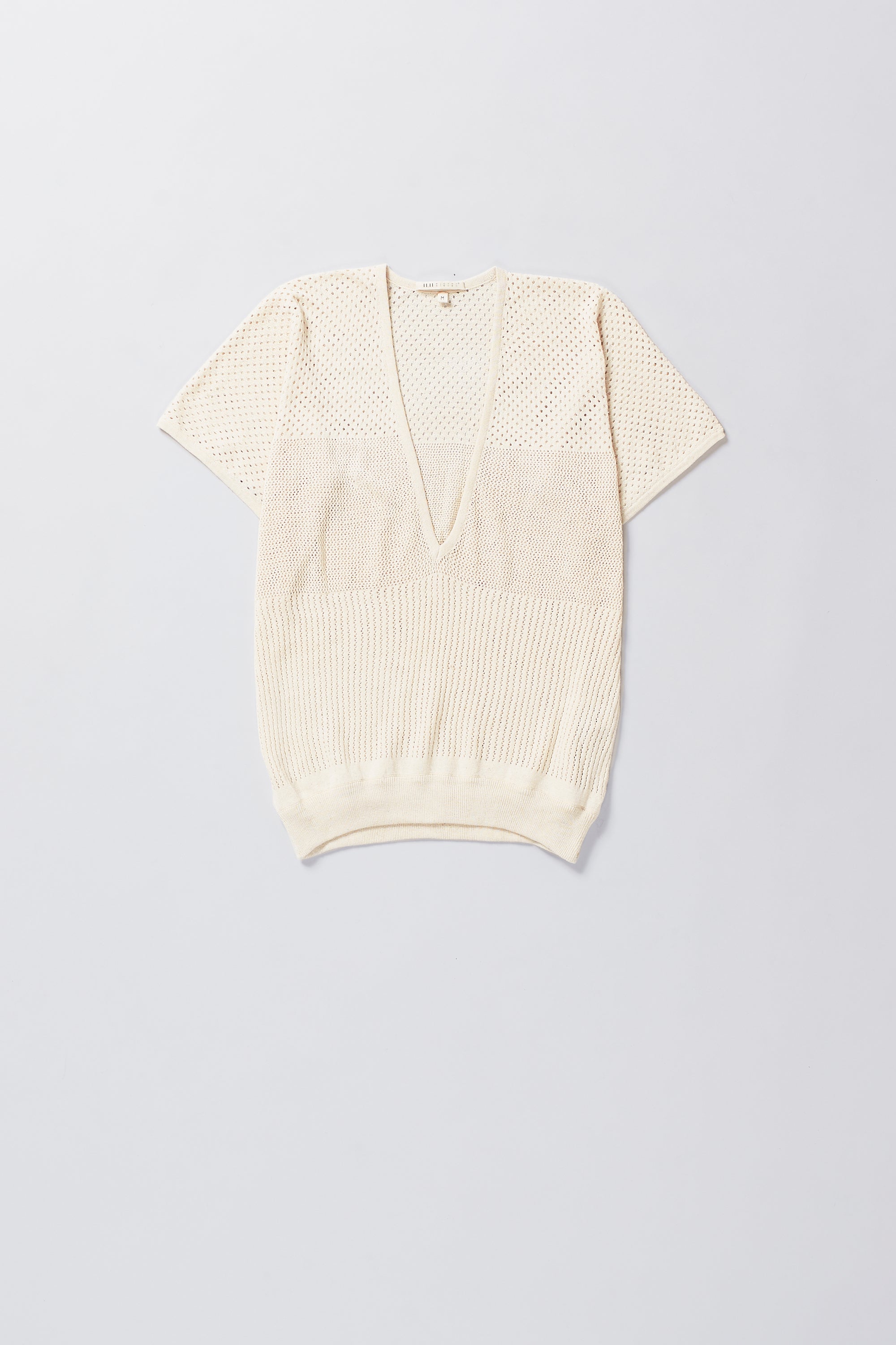 ECRU COTTON T-SHIRT