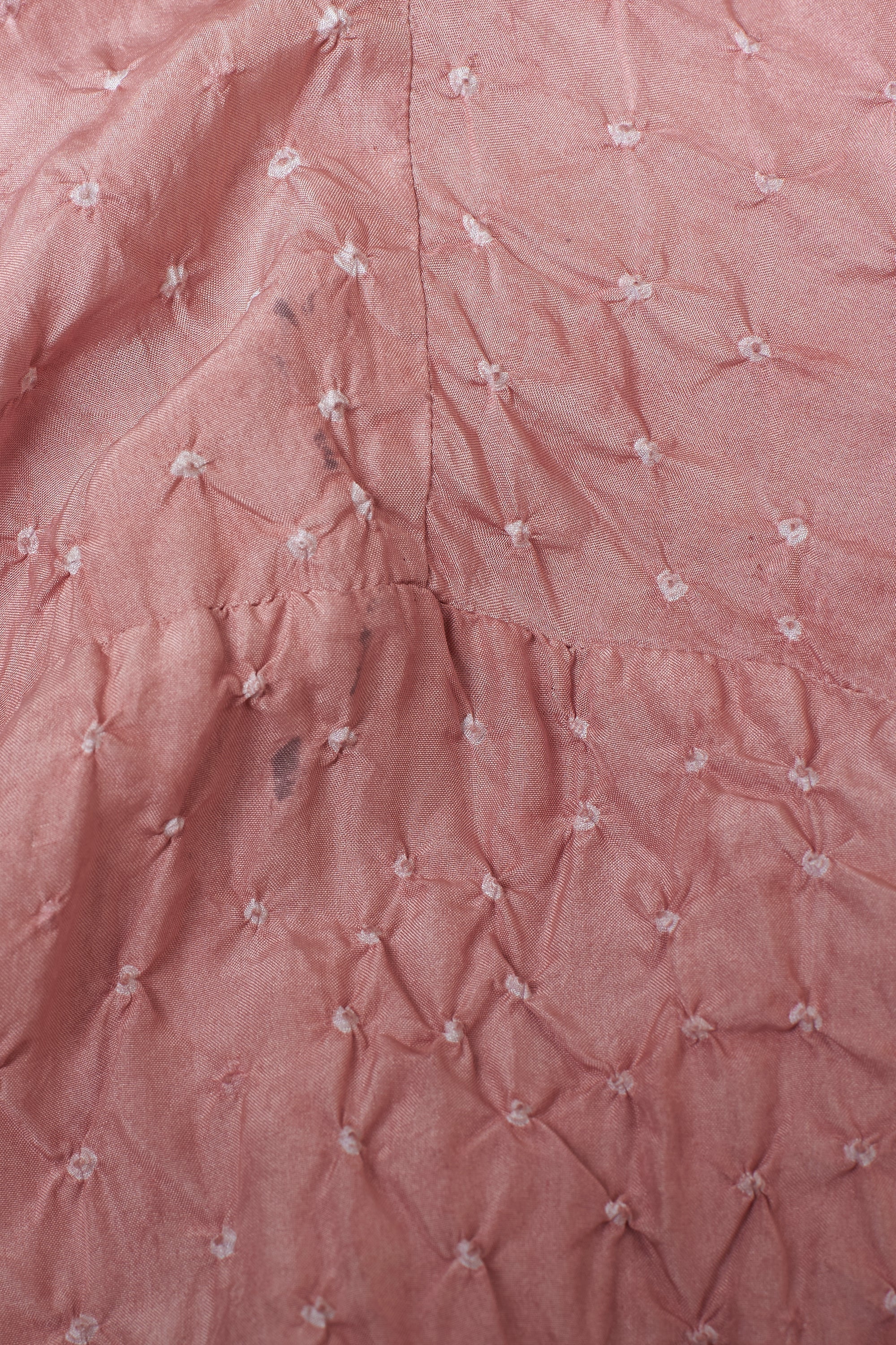 CHALK PINK SILK BANDHANI UNISEX SHIRT