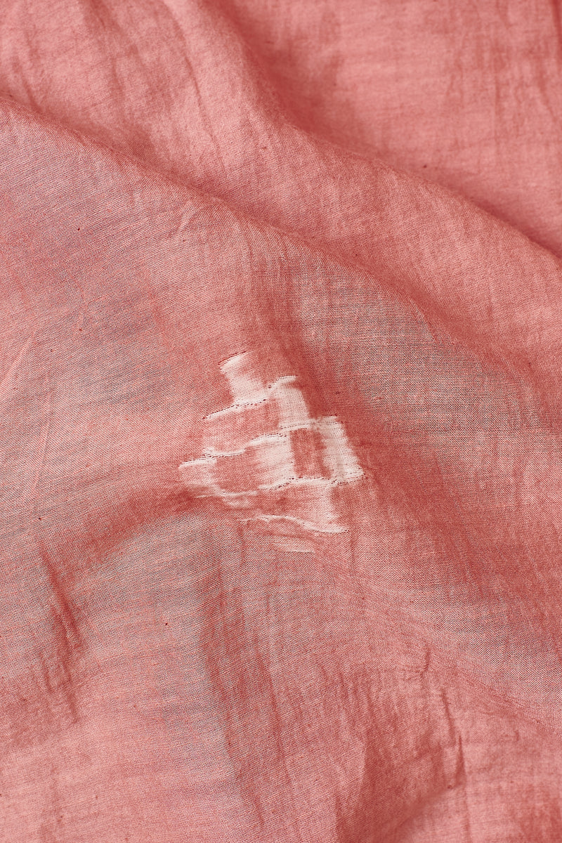 CHALK PINK SHIBORI KAFTAN DRESS