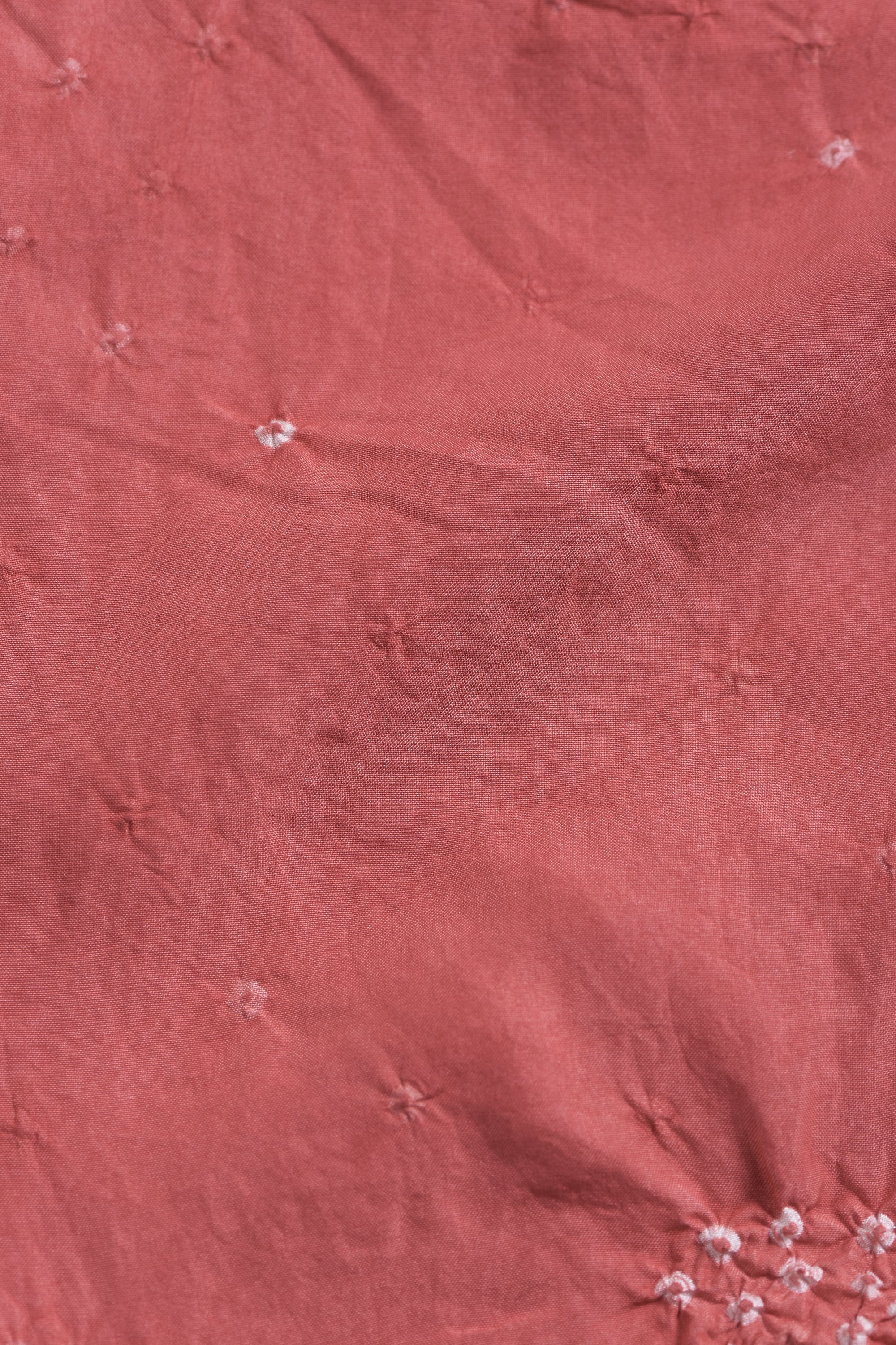 PINK BANDHANI SILK WOMEN PANT