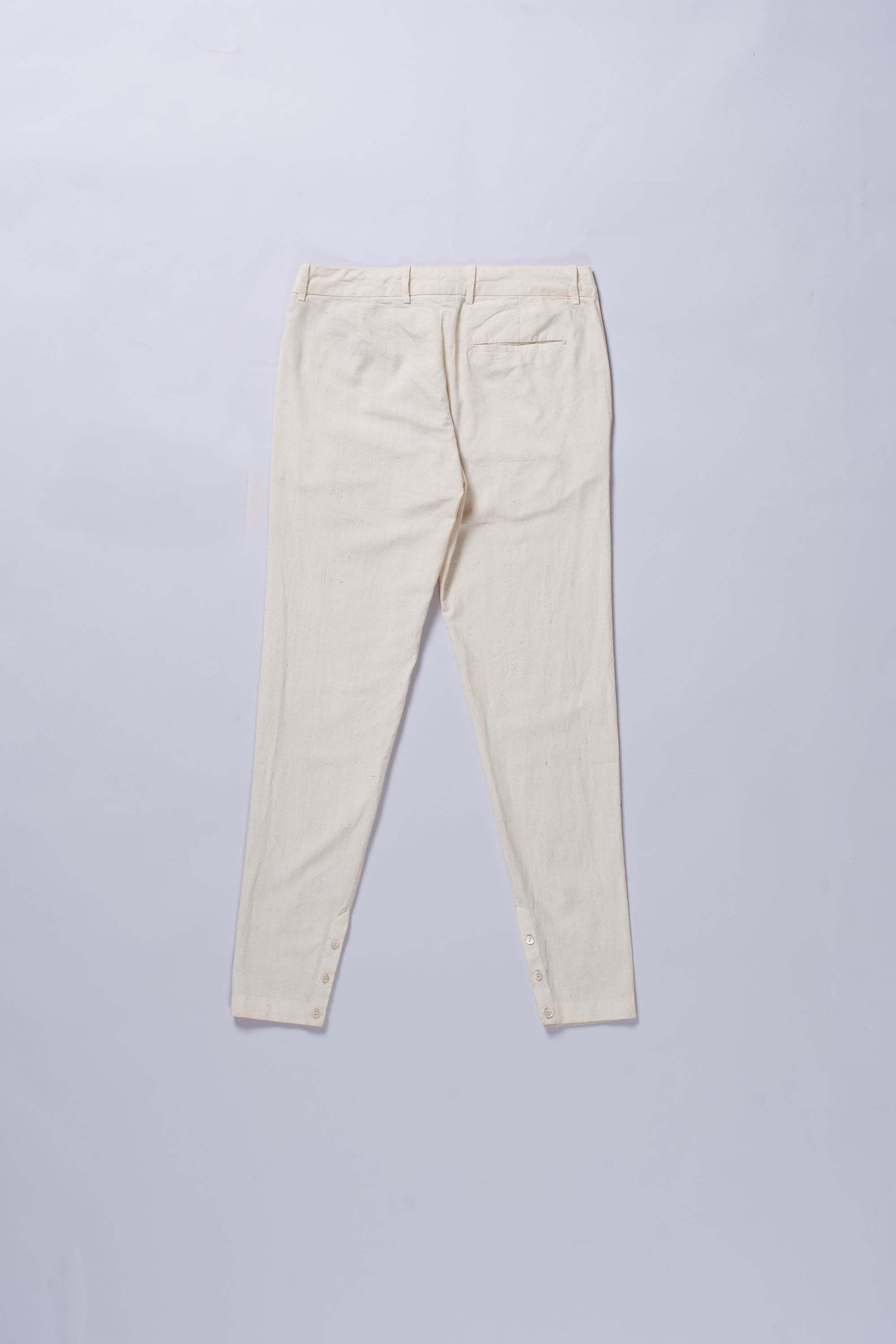 RELAXED FIT PANTS UNBLEACHED ORGANIC COTTON