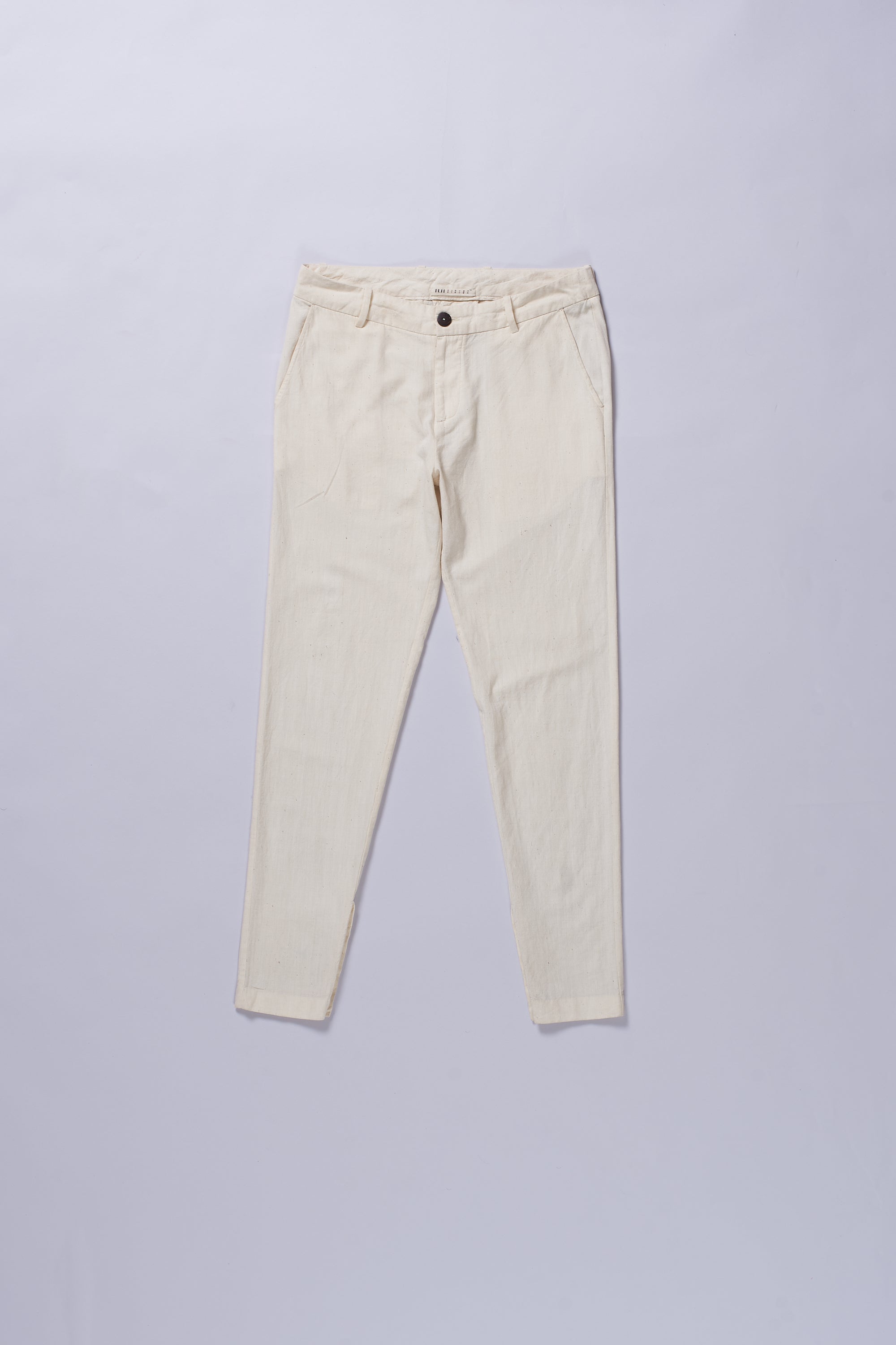 RELAXED FIT PANTS UNBLEACHED ORGANIC COTTON