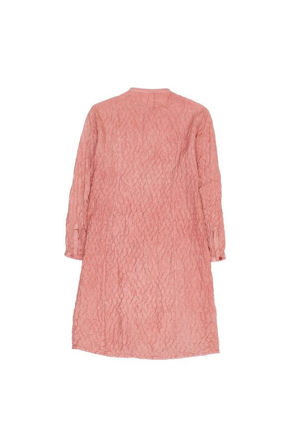 CHALK PINK SILK BANDHANI WOMEN'S DRESS