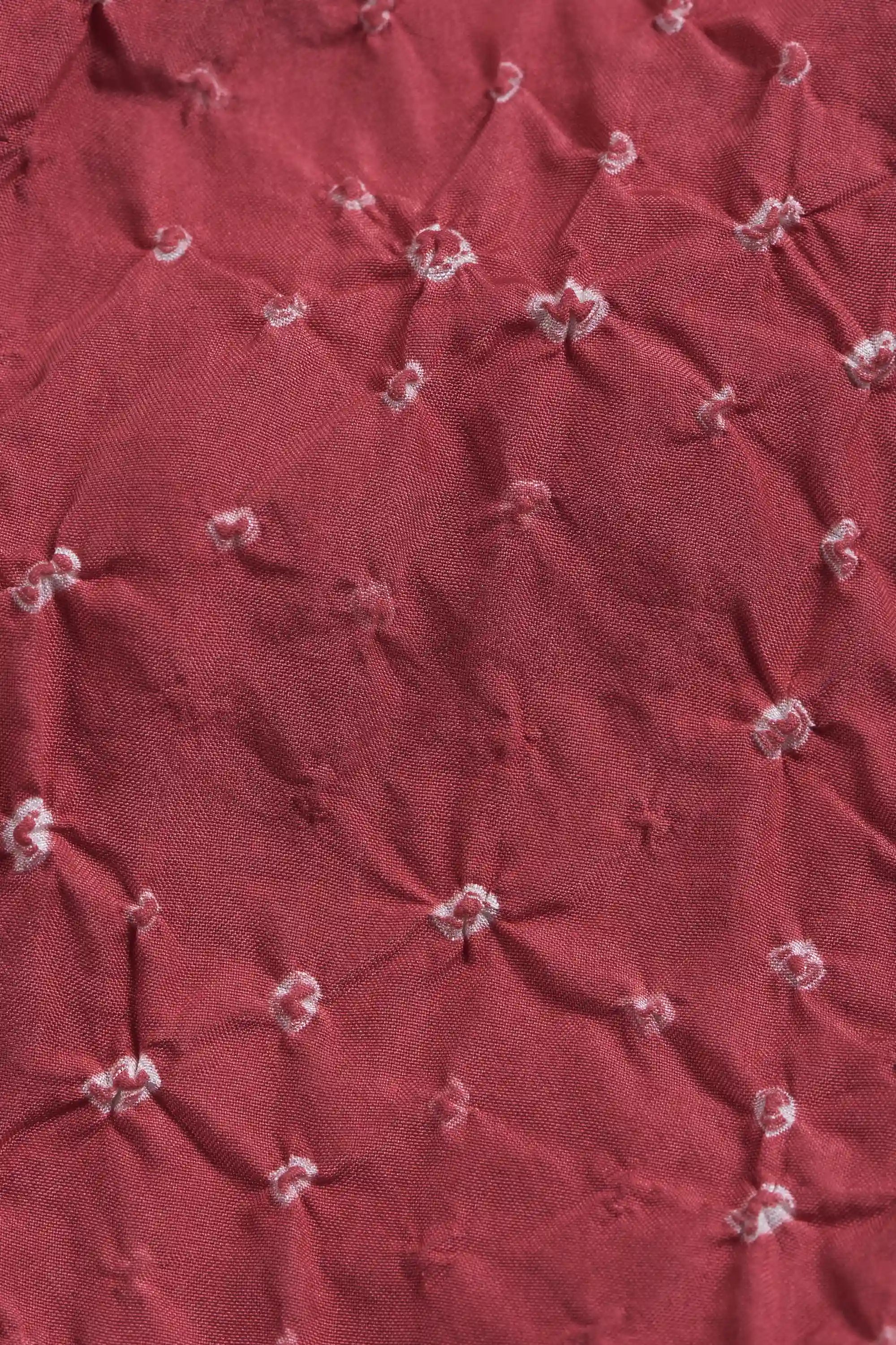 Silk Dress in Pink Wood