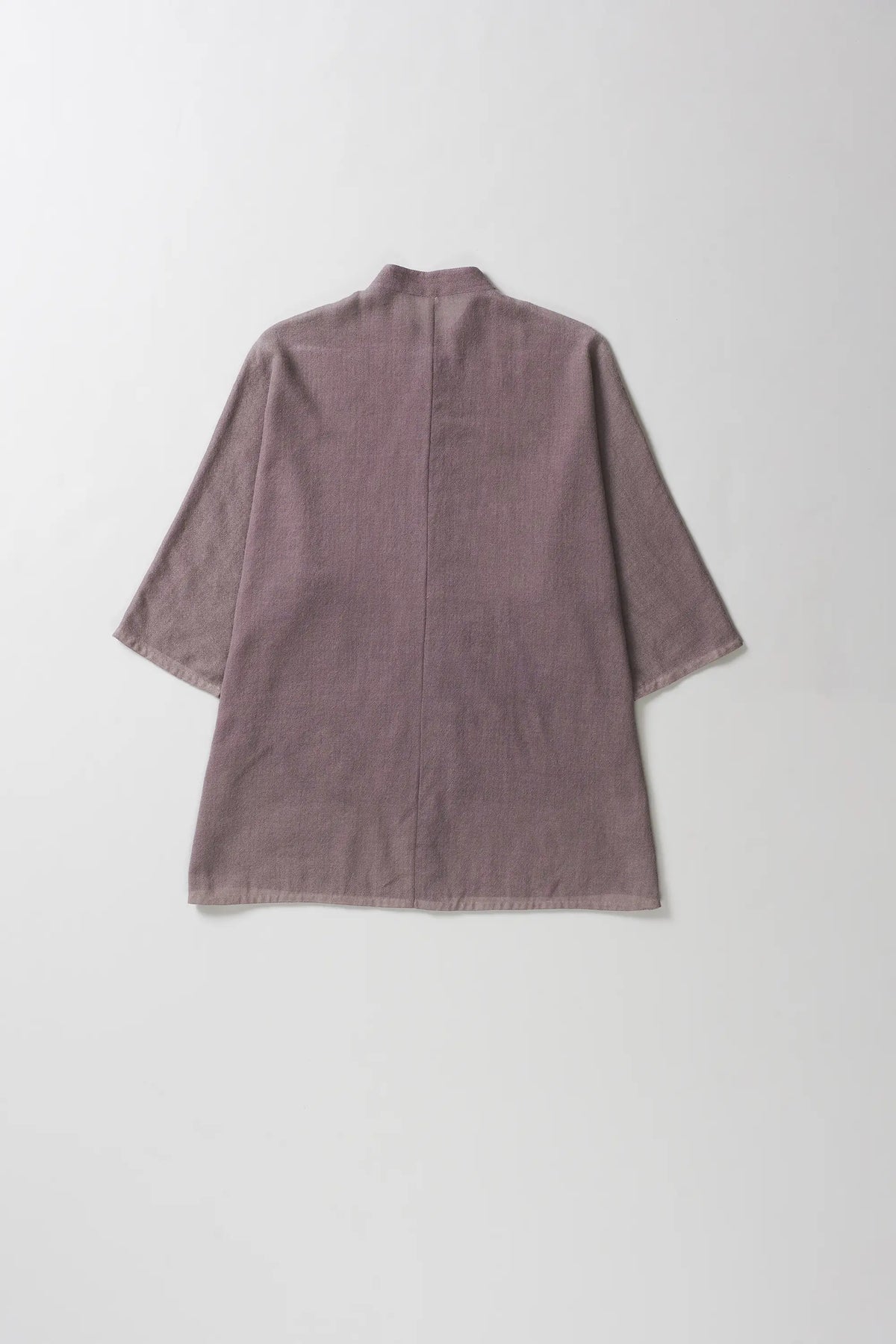Unisex Kimono Sleeve Woollen Shirt