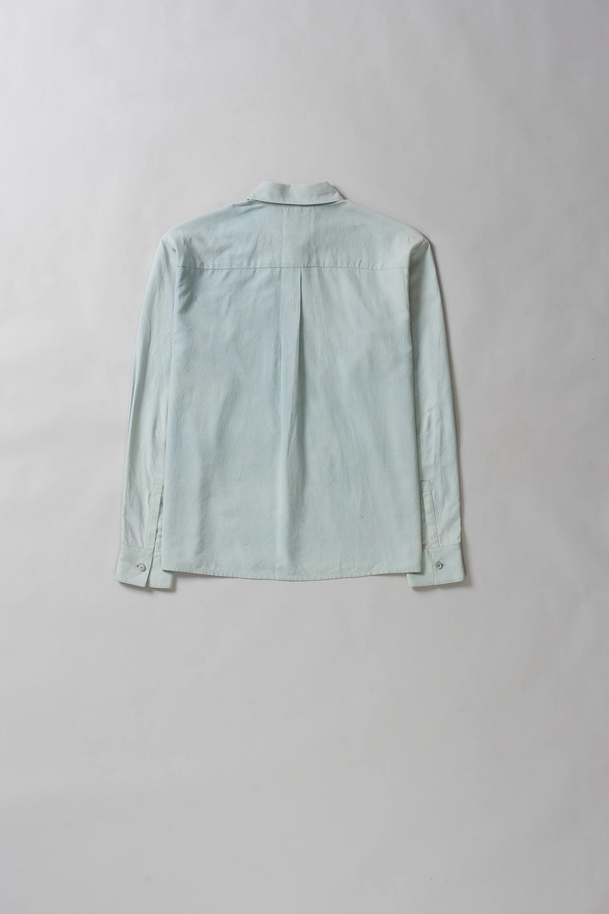 Ocean Blue Cotton Shirt