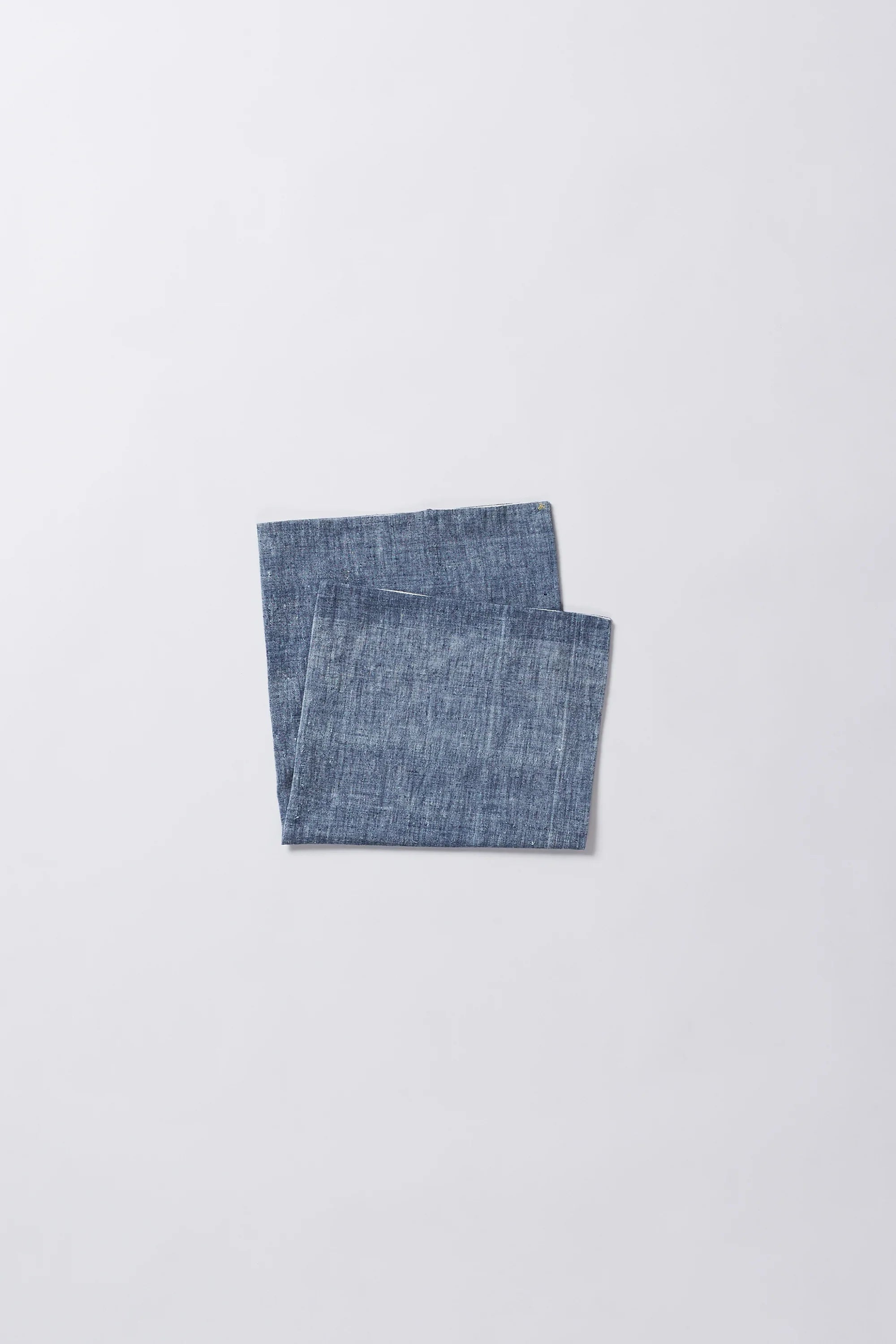 Chambray Scarf in Medium indigo