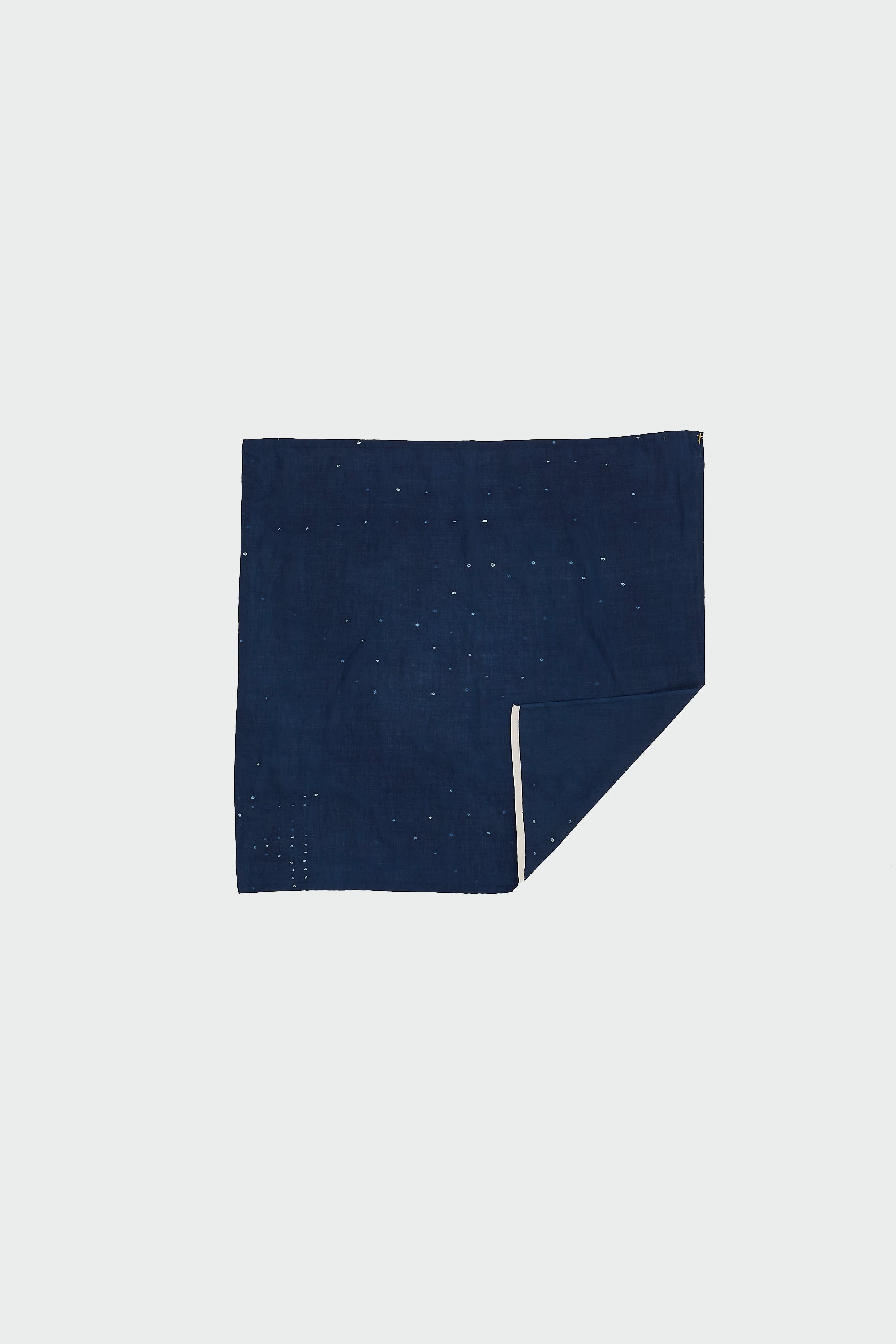 INDIGO COTTON BANDHANI SCARF