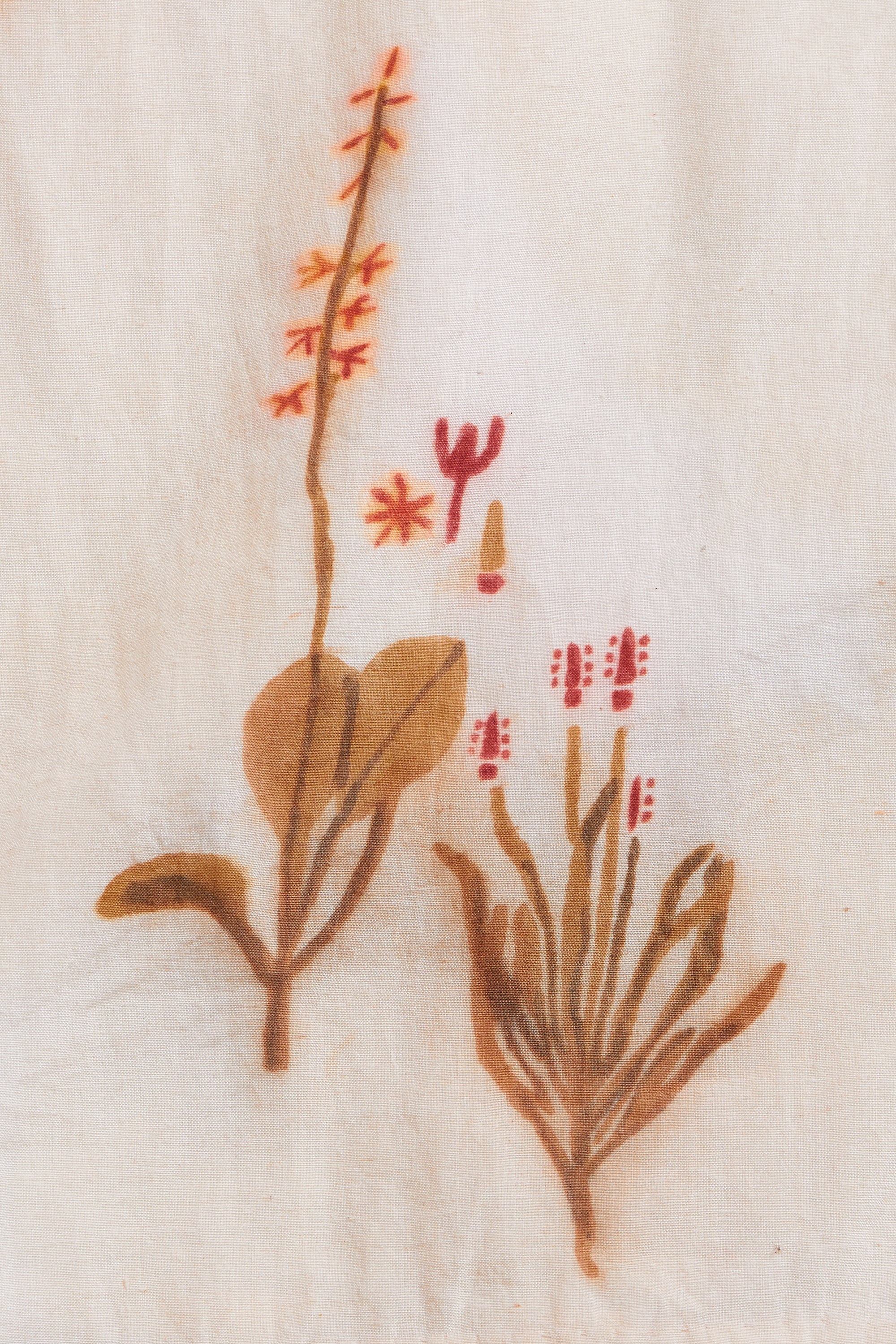 Embroidered floral design