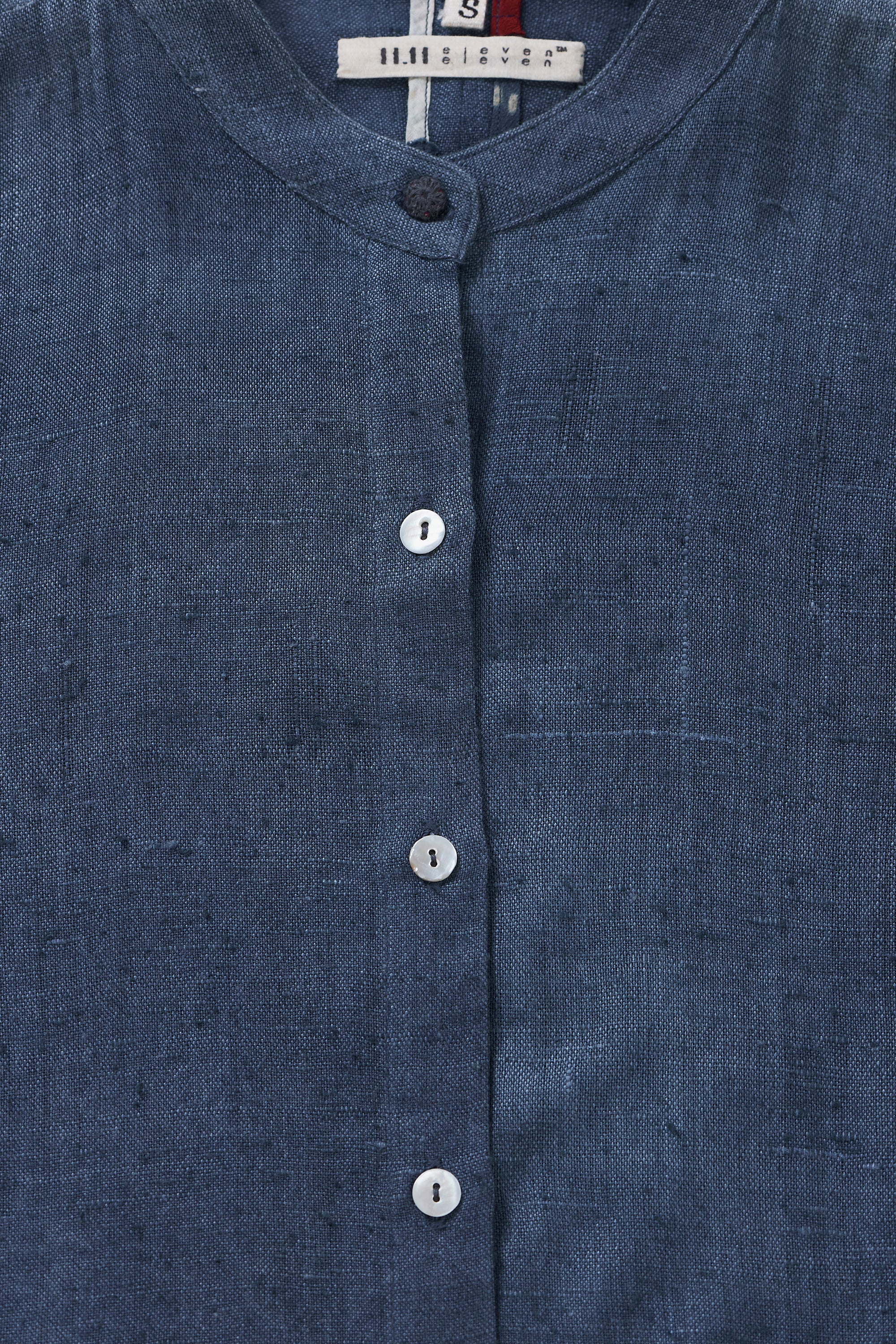 MEDIUM INDIGO COTTON KURTA