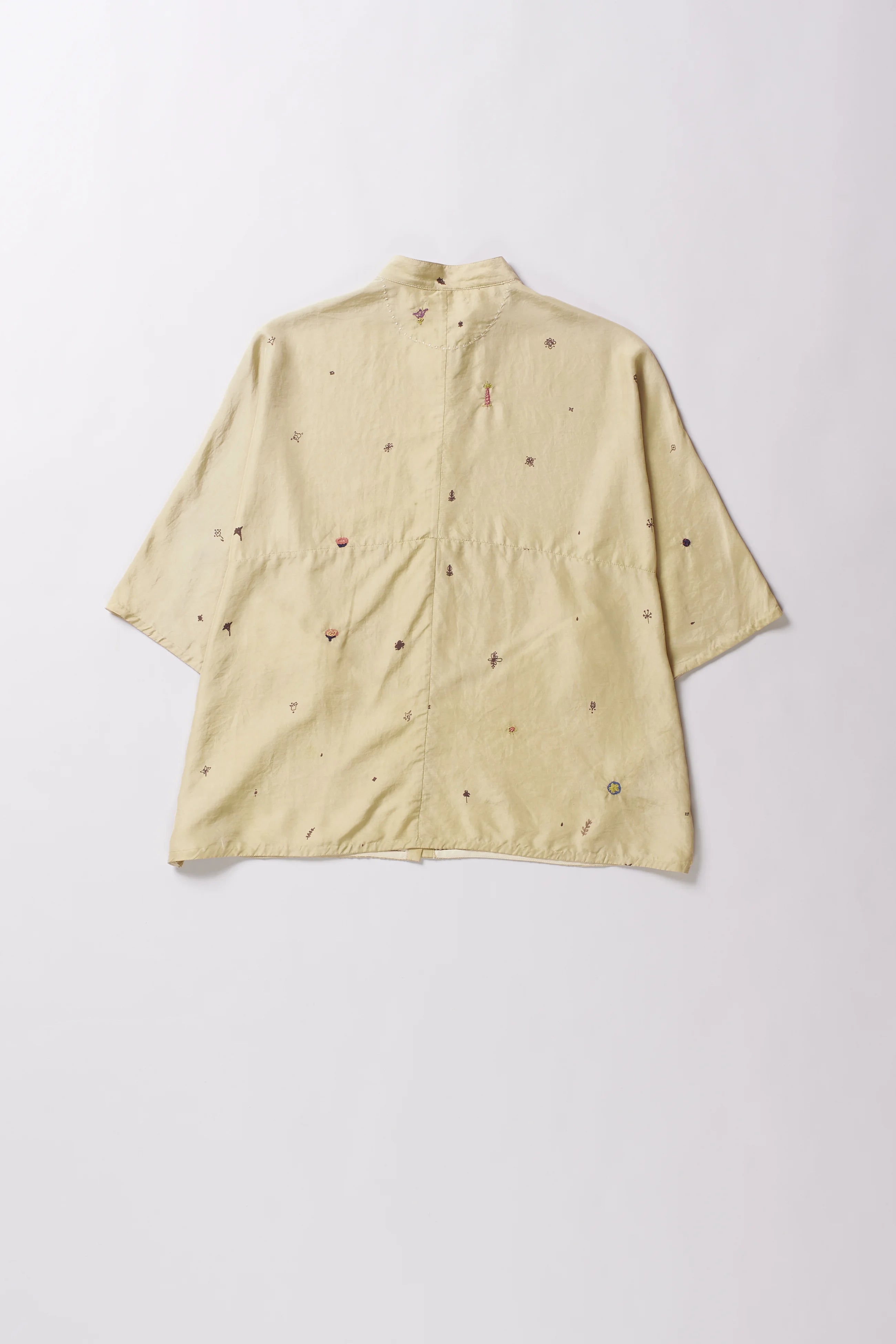 Whiskey Gold Silk Shirt