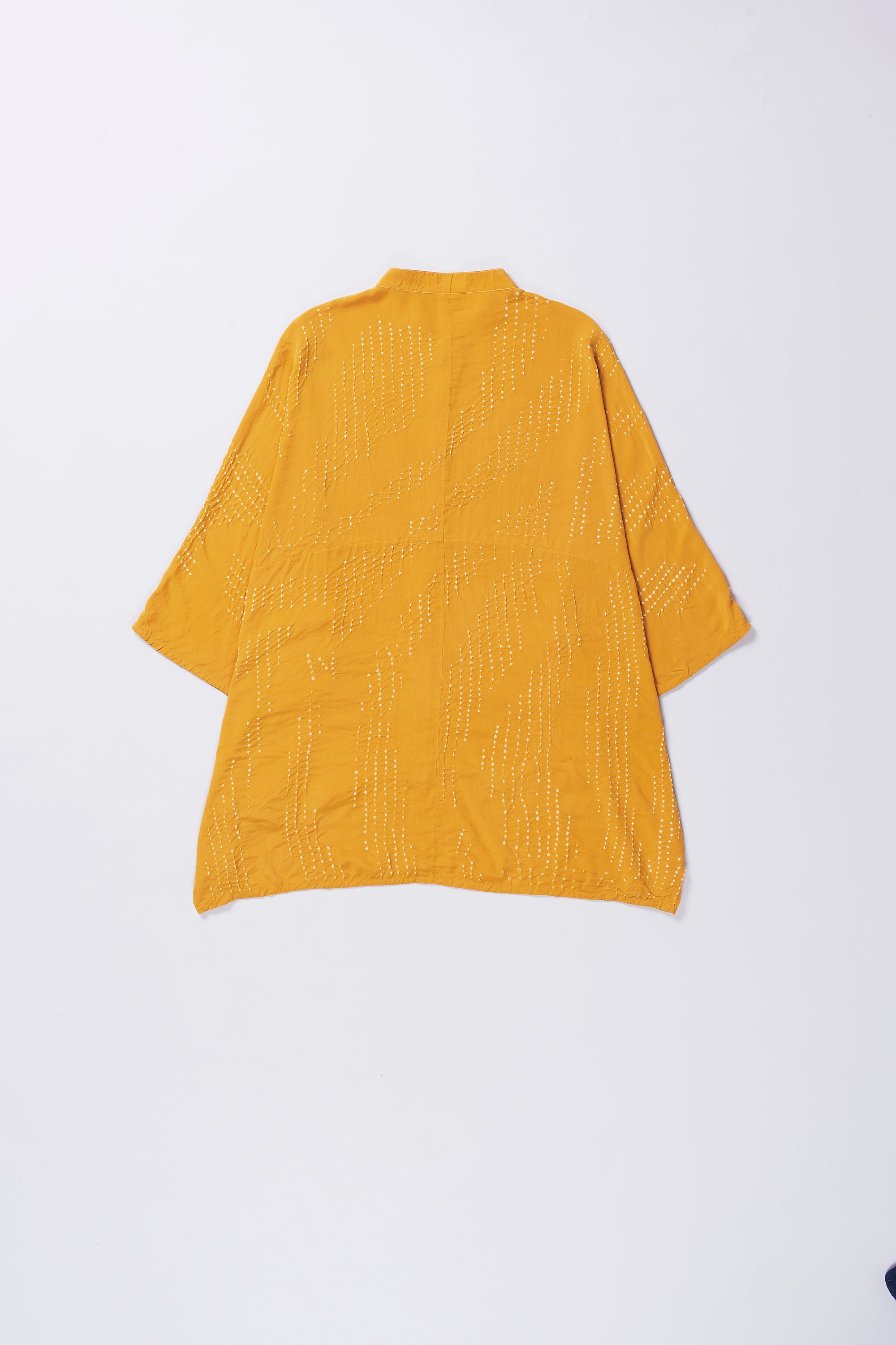 MUSTARD YELLOW COTTON UNISEX SHIRT