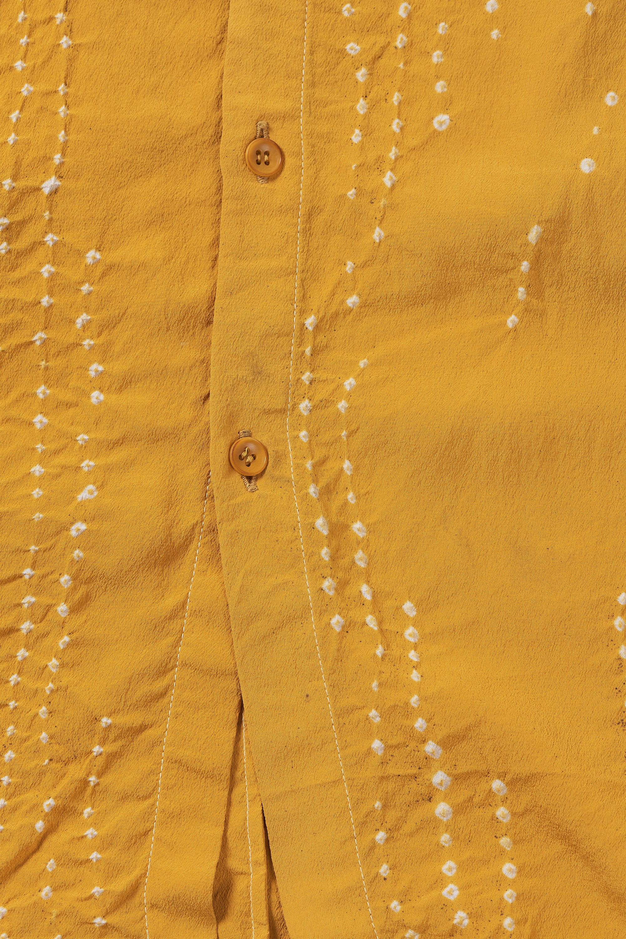 MUSTARD YELLOW COTTON UNISEX SHIRT