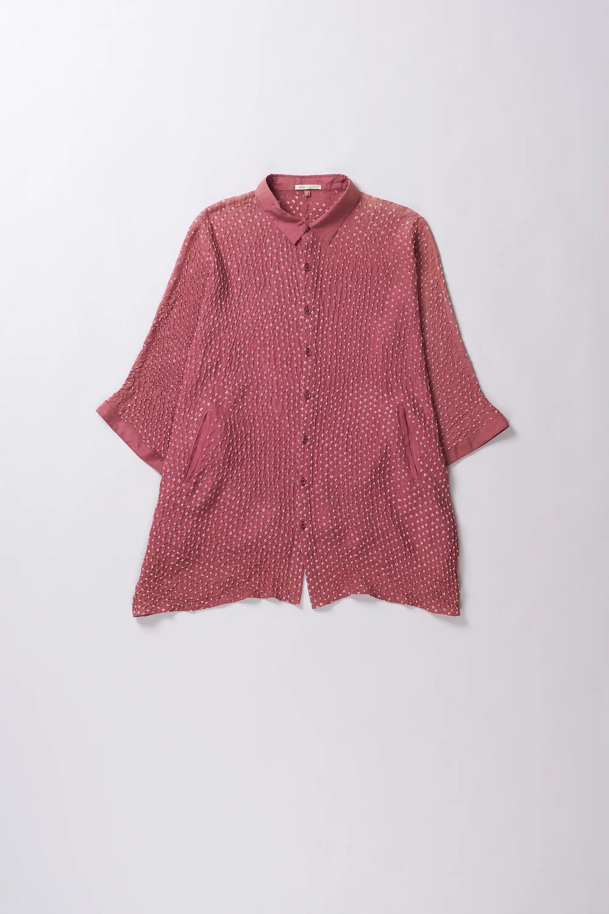 Cotton Fuschia Pink Shirt