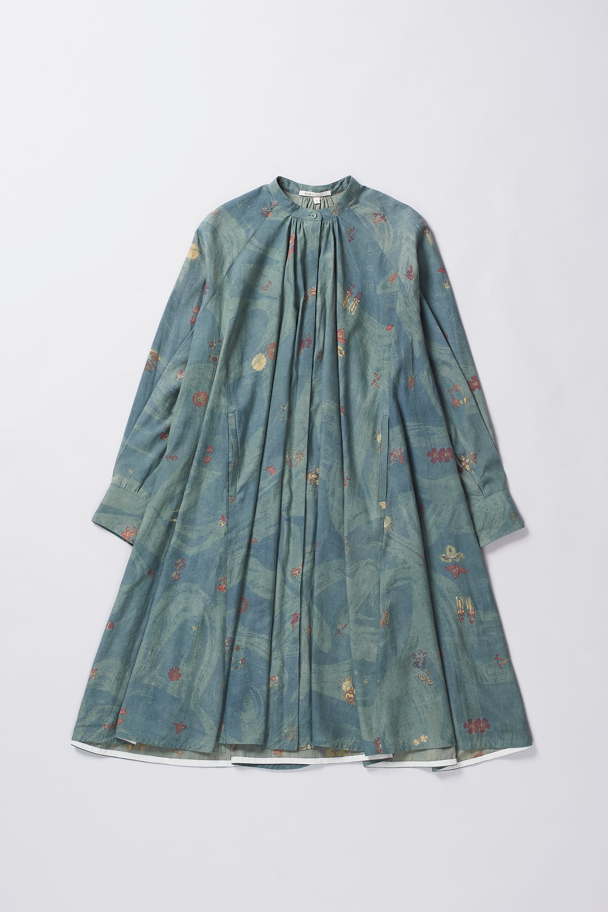 LEAF GREEN UNISEX SHIRT DRESS