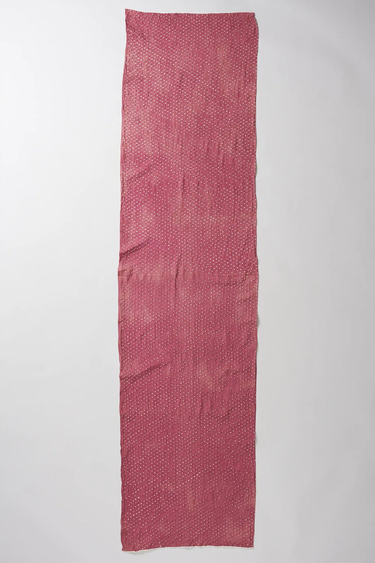 Cotton Silk Blend Scarf in Fuchsia Pink