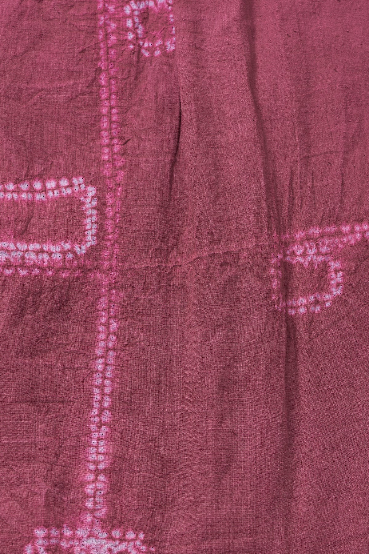 Fine Cotton Shirt Speckled with Shibori