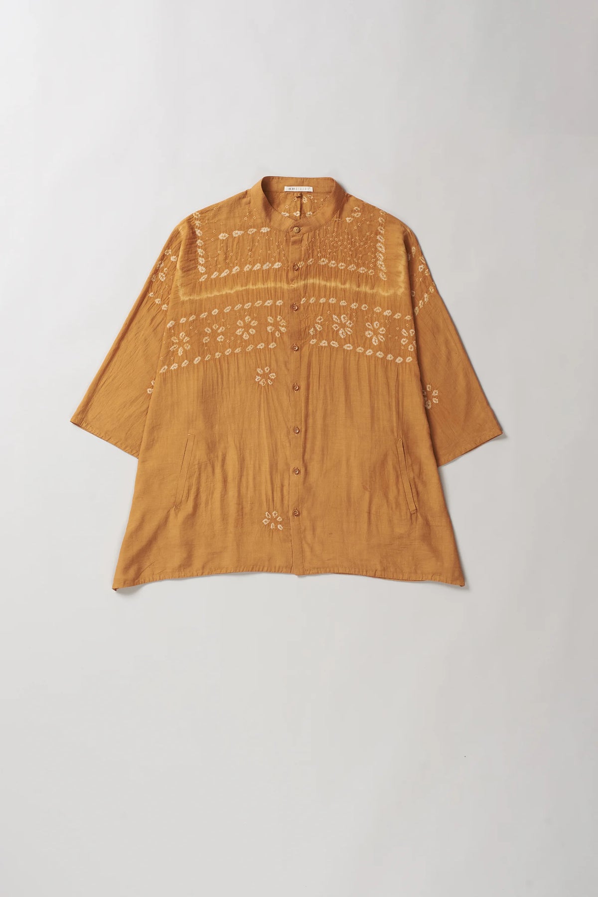 Mcover Mustrad Yellow Relaxed Shirt
