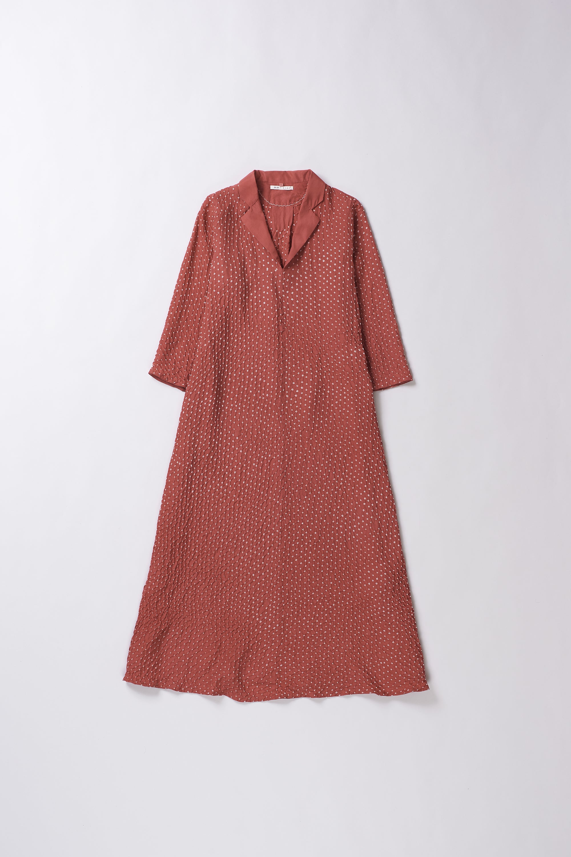 CRIMSON PINK BANDHANI WOMEN DRESS