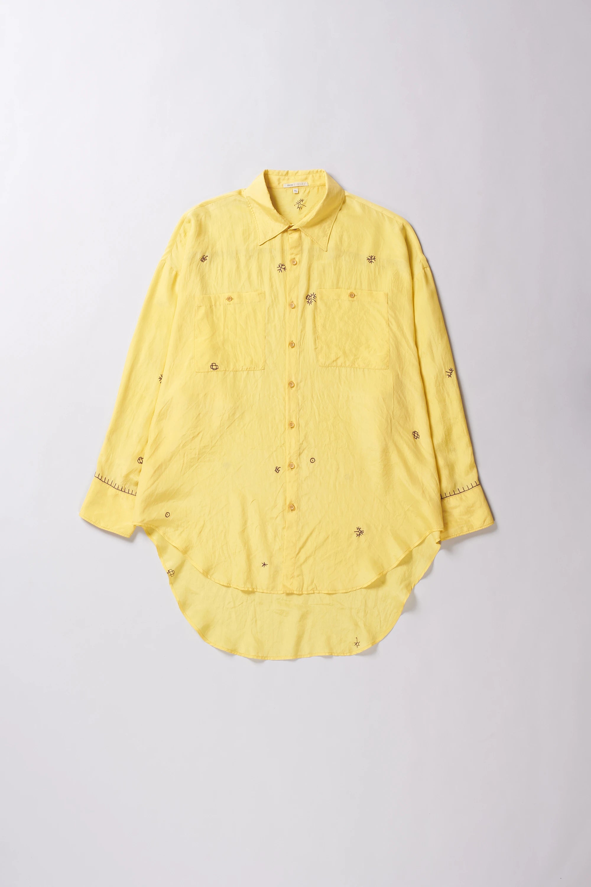 Oversized Embroidered Shirt