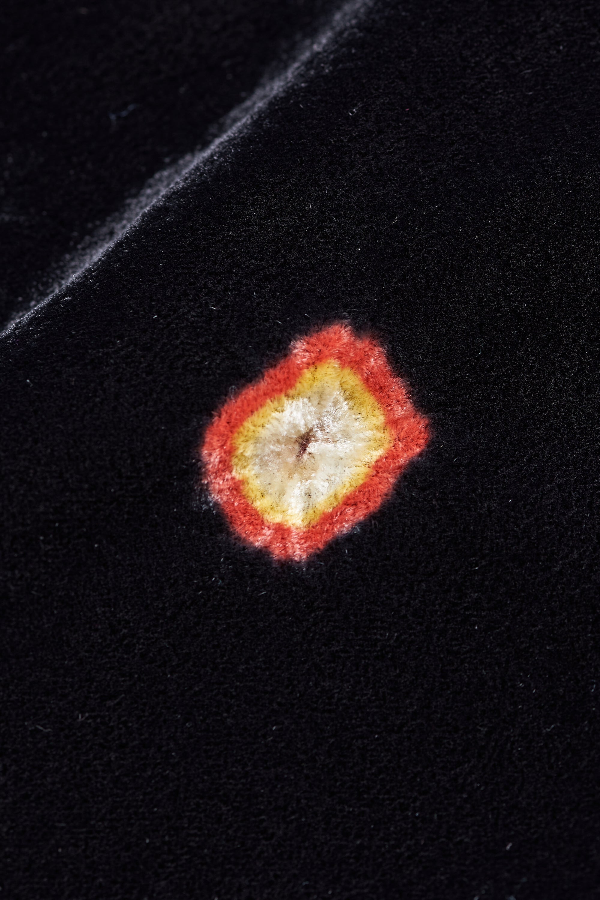 Small red and yellow object