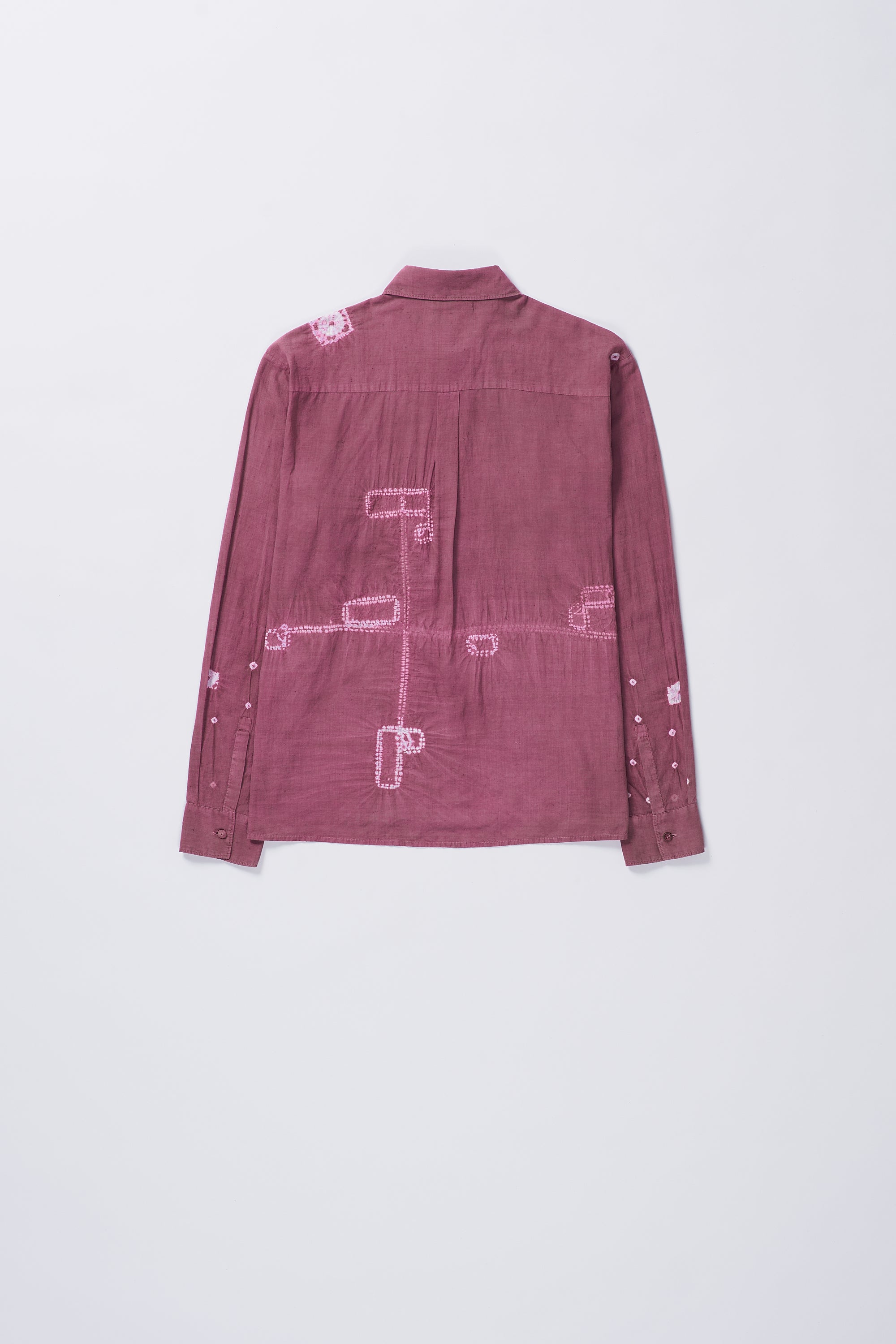 FUSCHIA PINK BANDHANI SHIRT