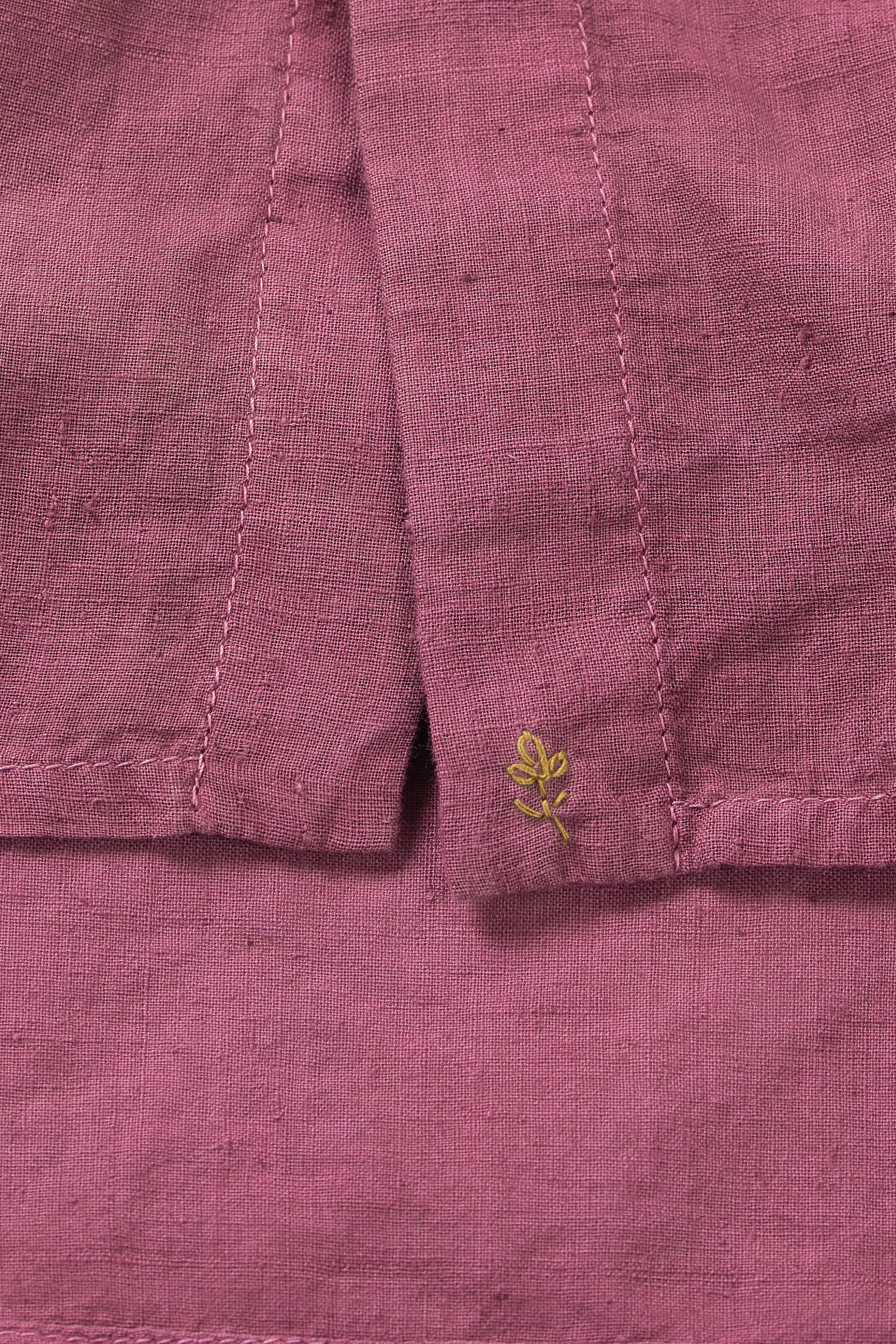 FUSCHIA PINK BANDHANI SHIRT