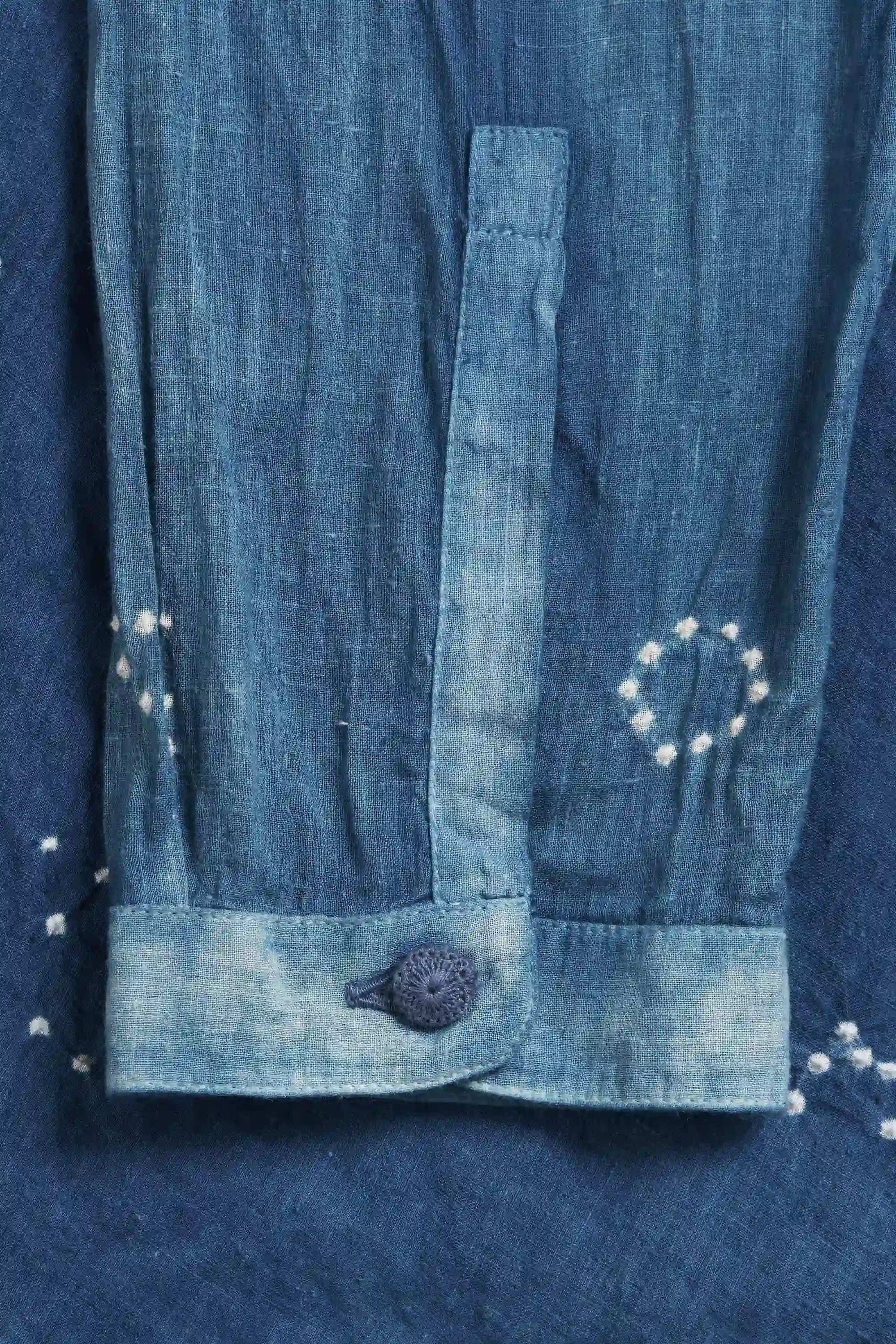 Flared Shirt Top in Cotton