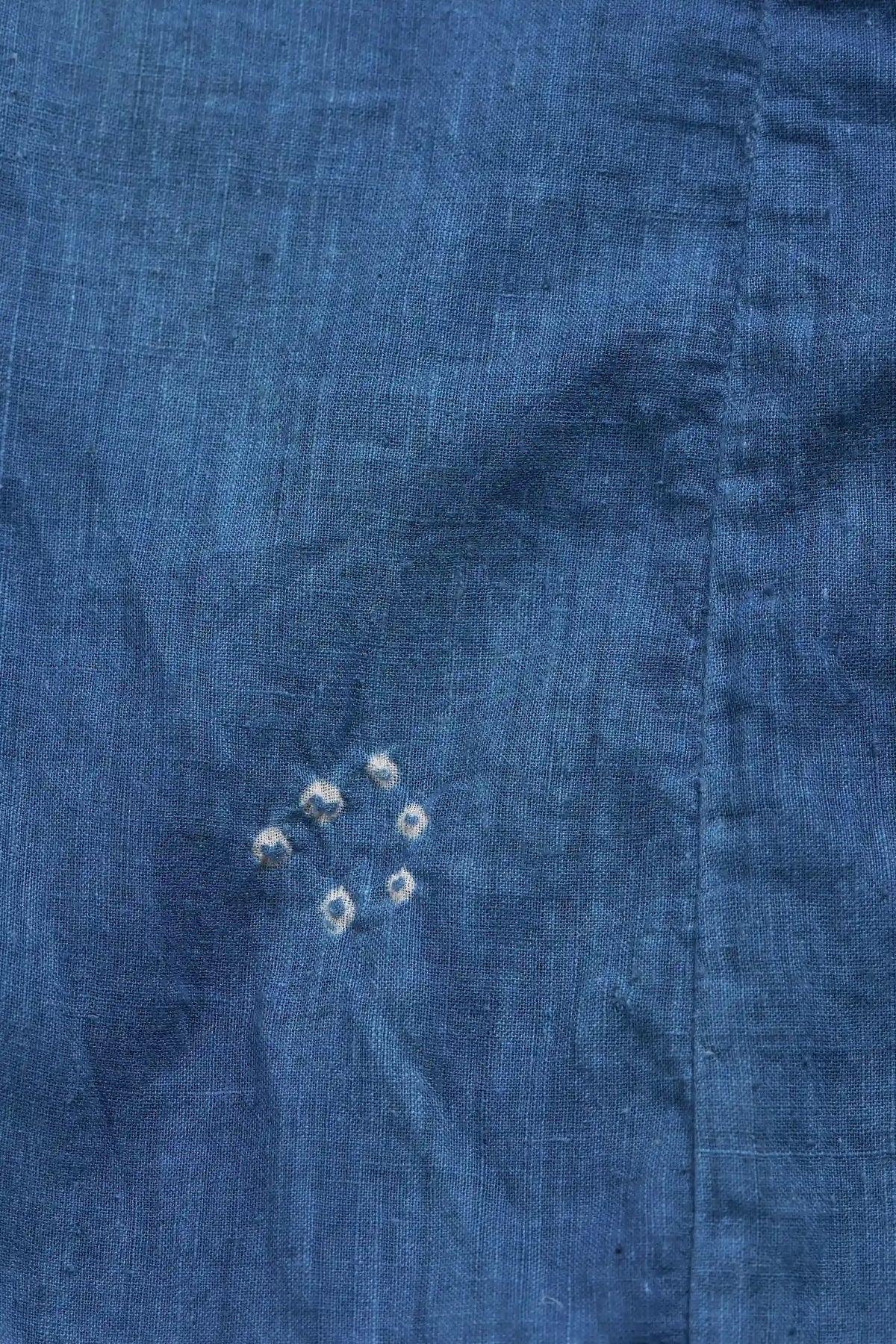 Medium Indigo Bandhani Dress