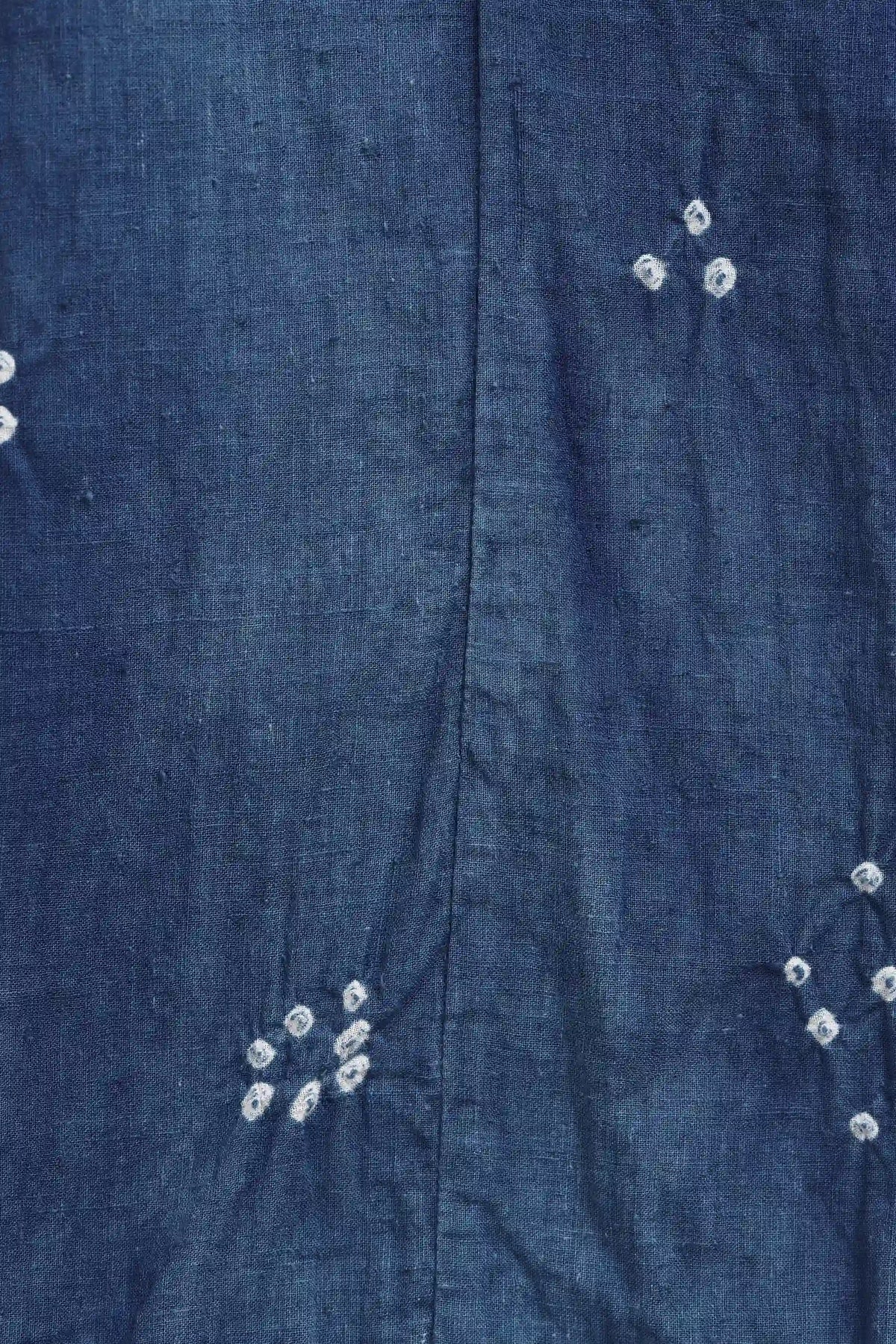 Medium Indigo Bandhani Dress