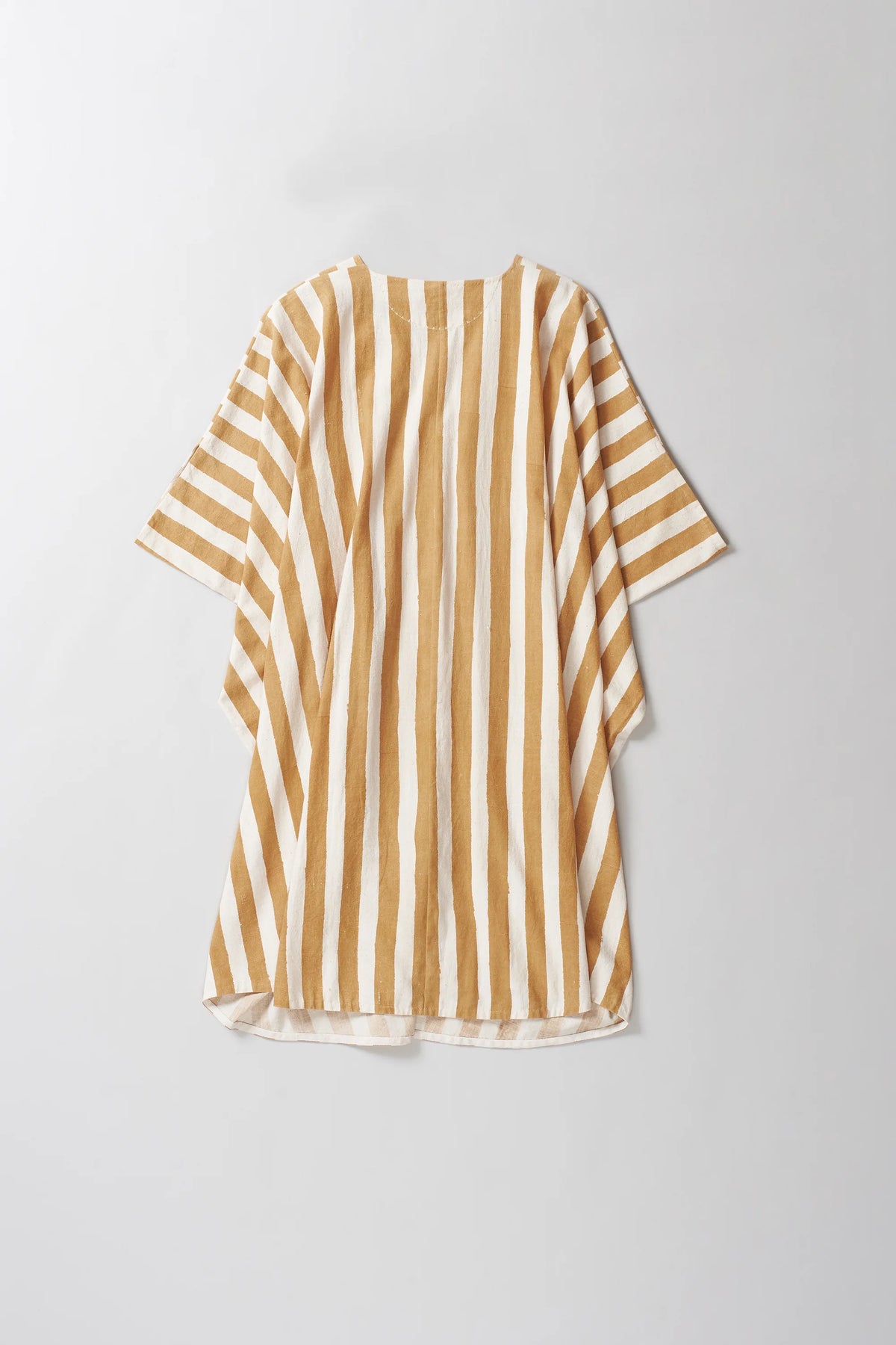 Mustard Yellow Drape Dress