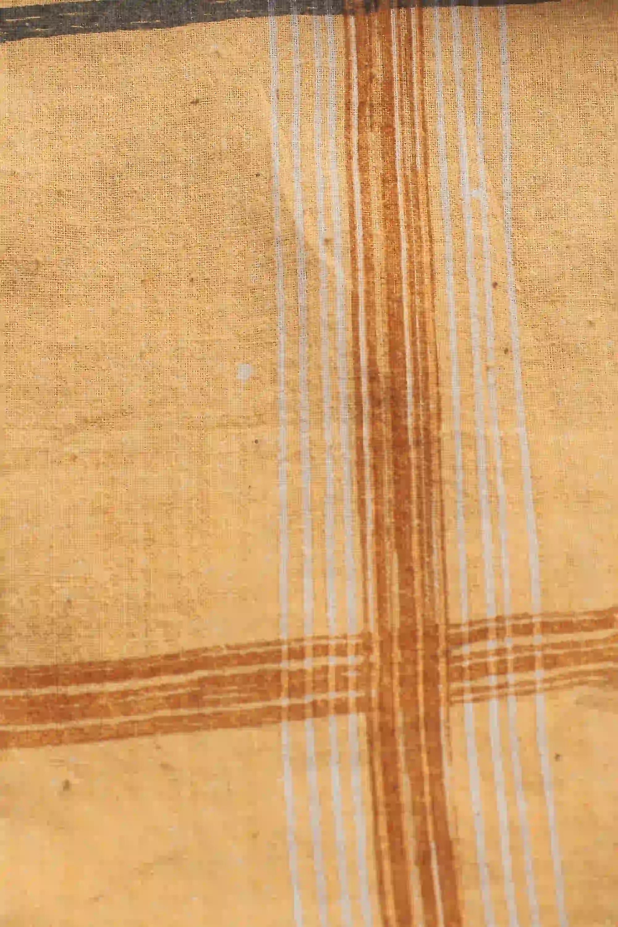 Screen Printed Check Dress