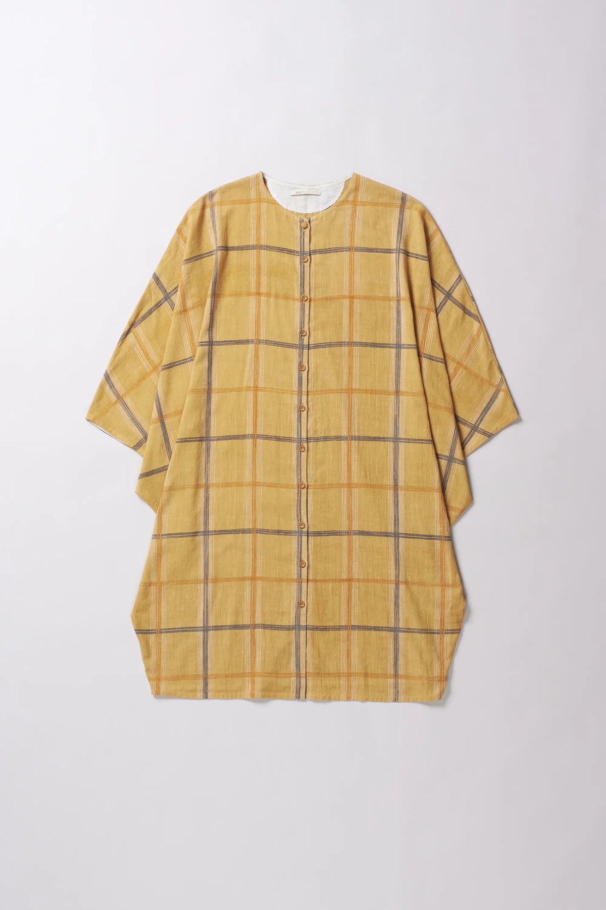 Mustard Yellow Cotton Women Dress