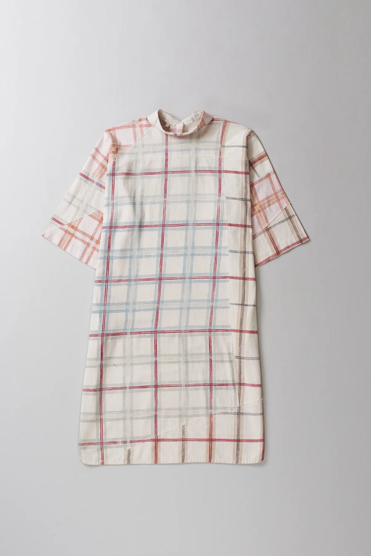 Patchwork Checked Dress