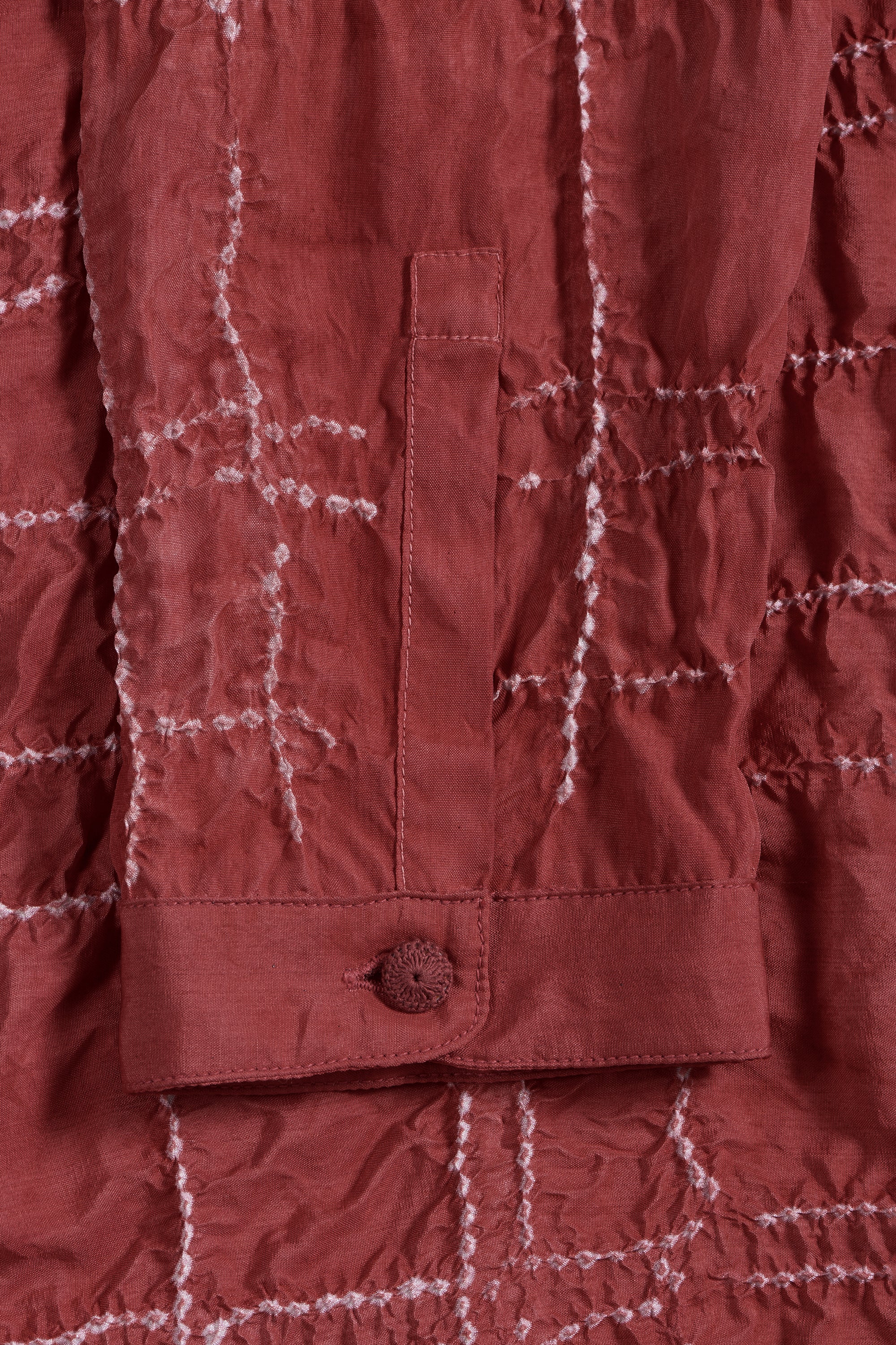 RED SILK SHIRT