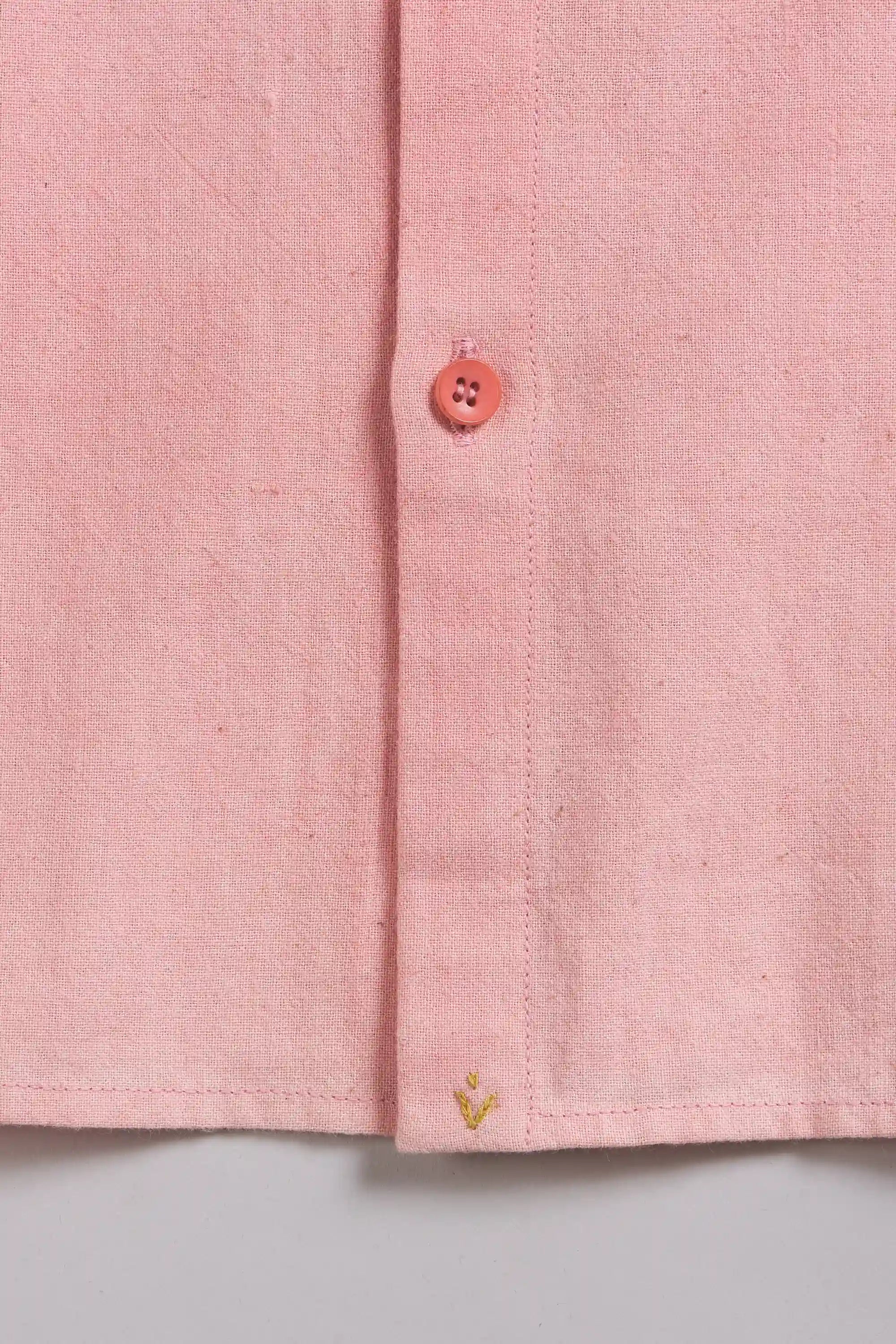 Chalk Pink Cotton Shirt
