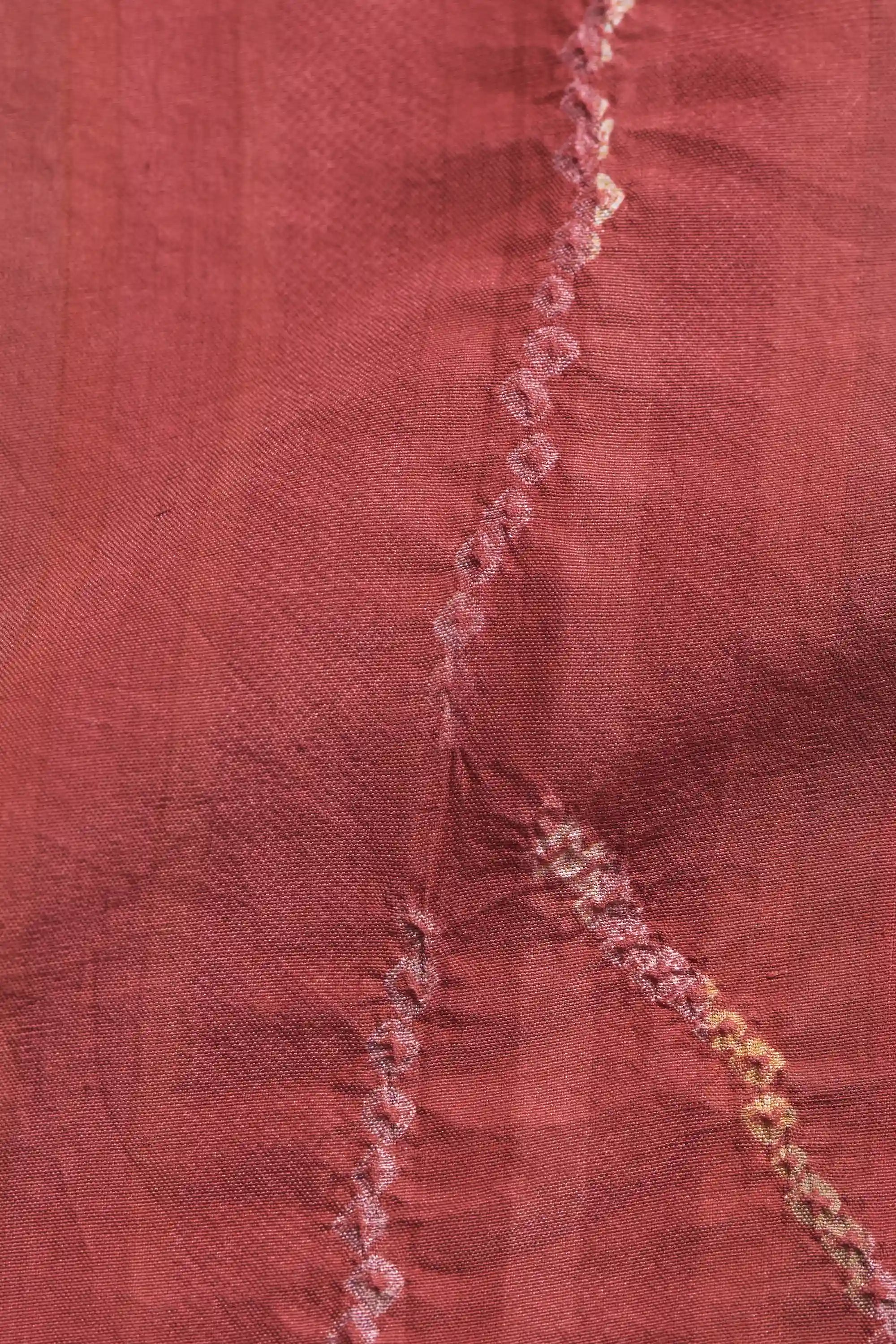French Rose Bandhani Women Dress