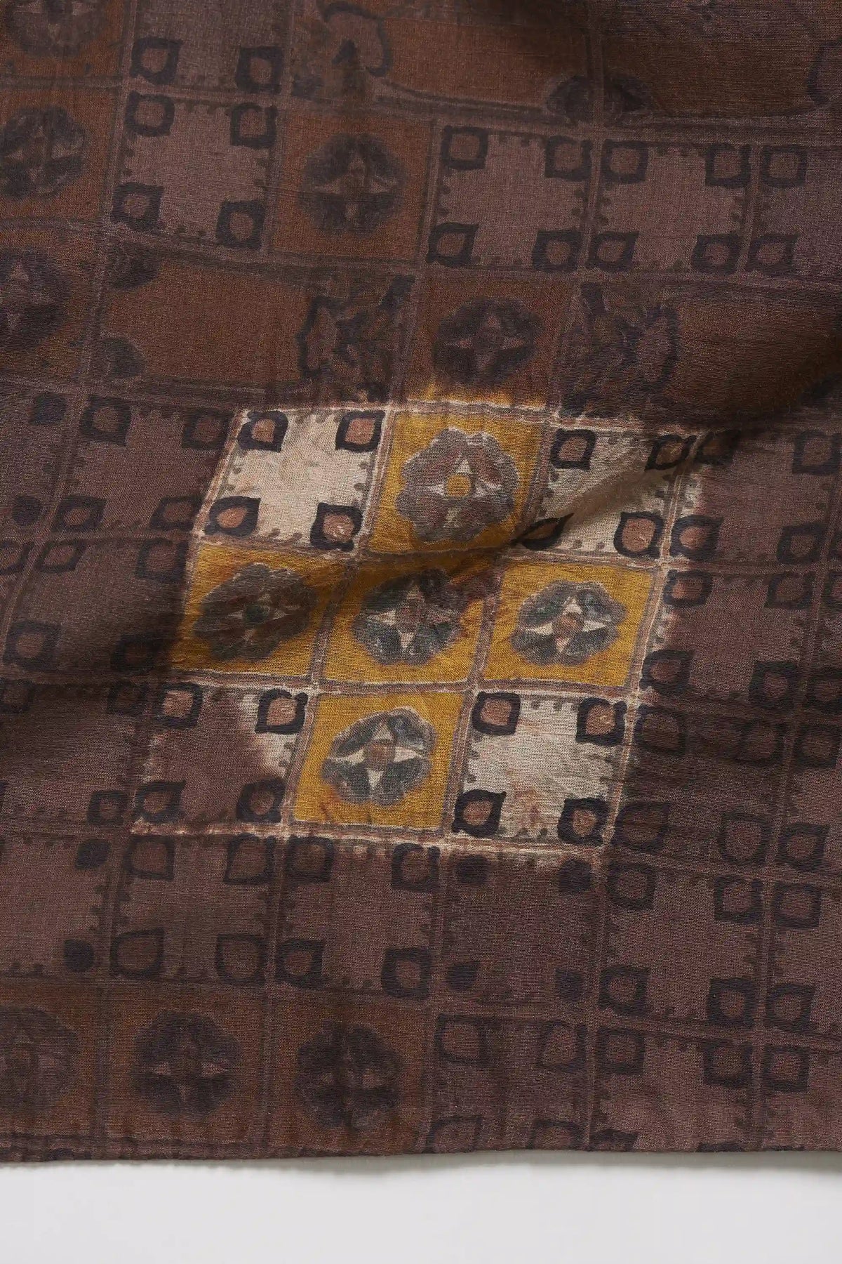 Kimono Sleeve Shirt in Burnt Umber
