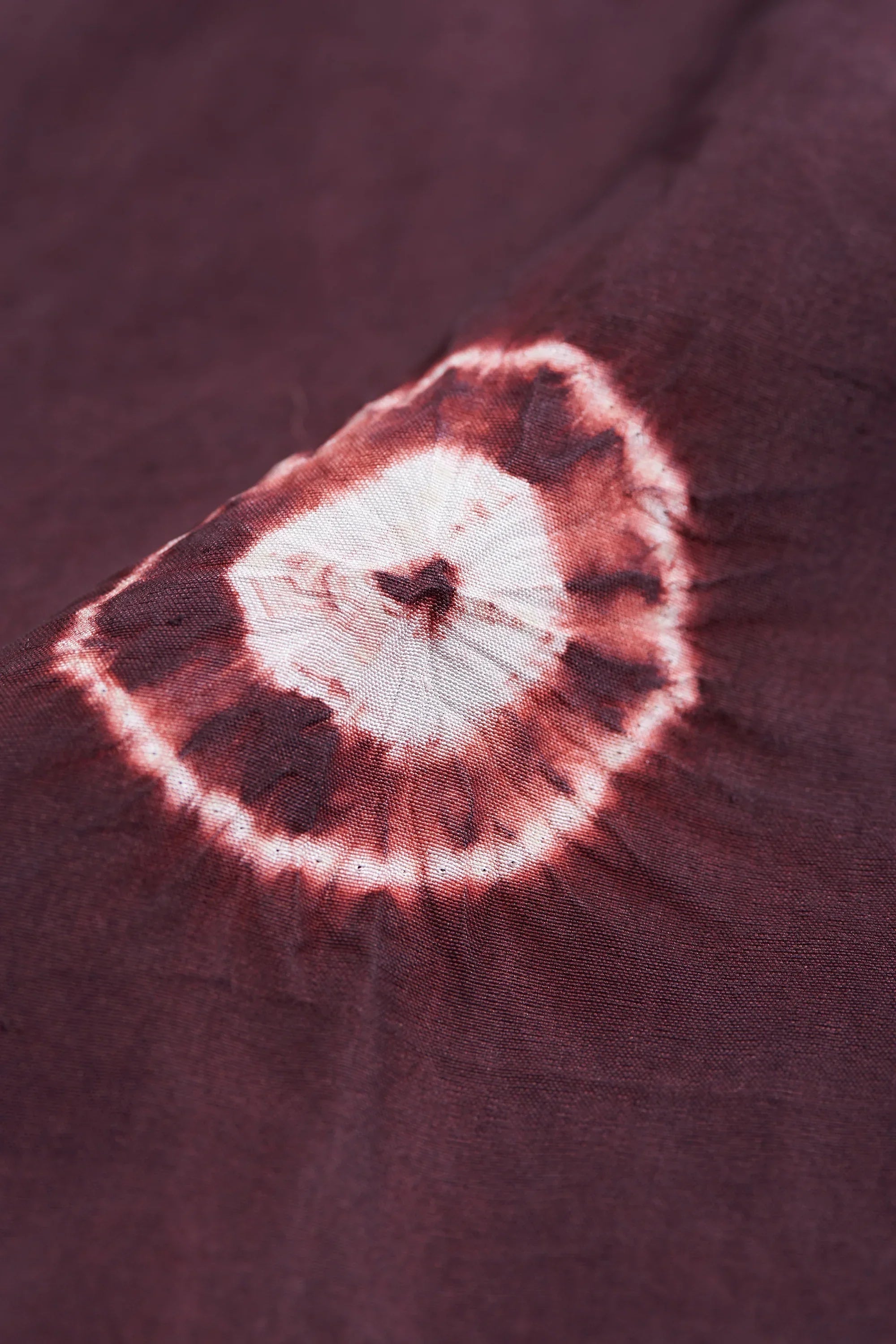 Relaxed Fit Silk Shibori Shirt