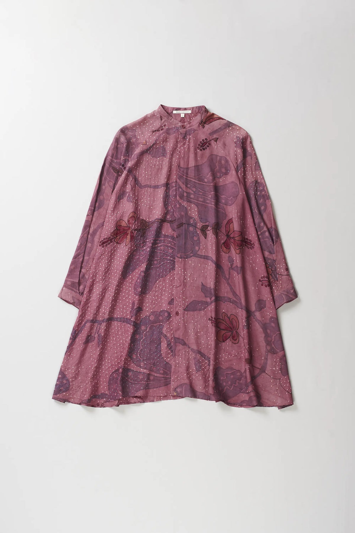 Flared Dress in Fuschia Pink