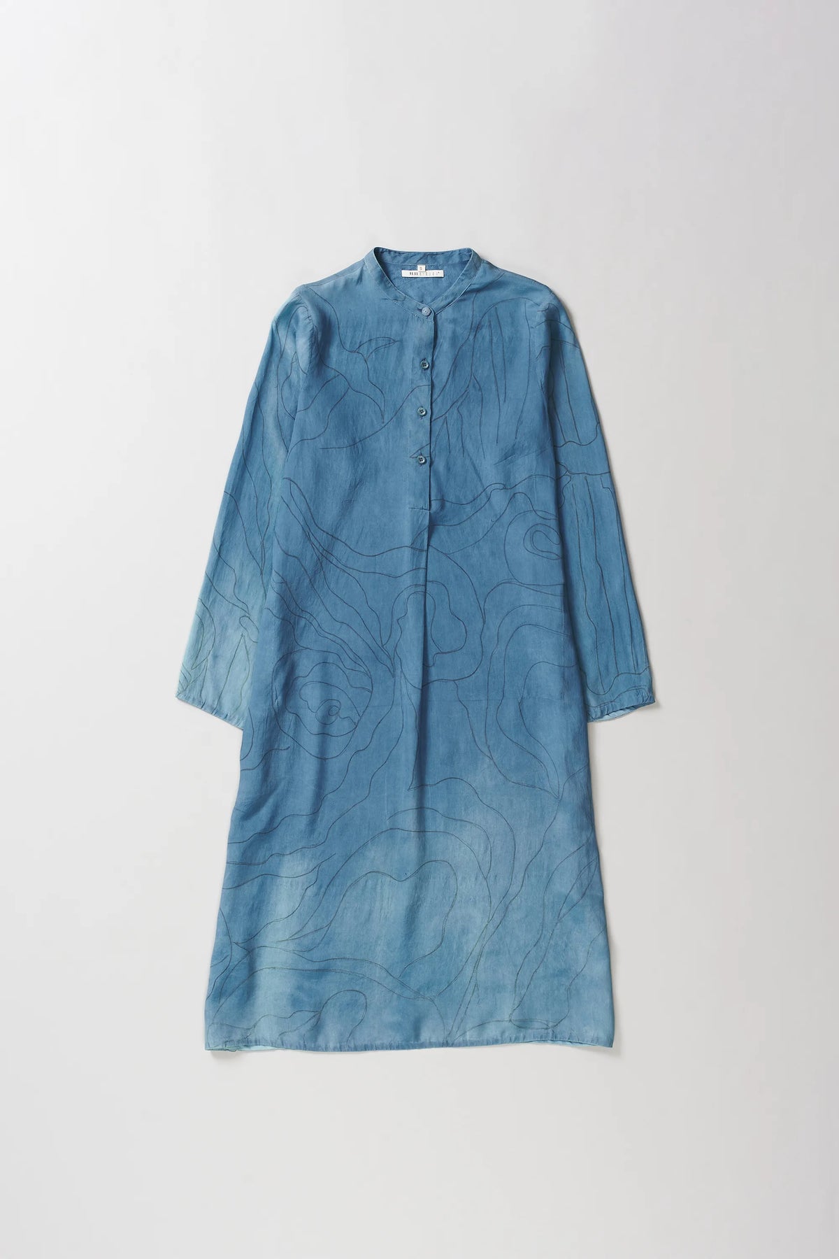 Hand Painted Silk Dress