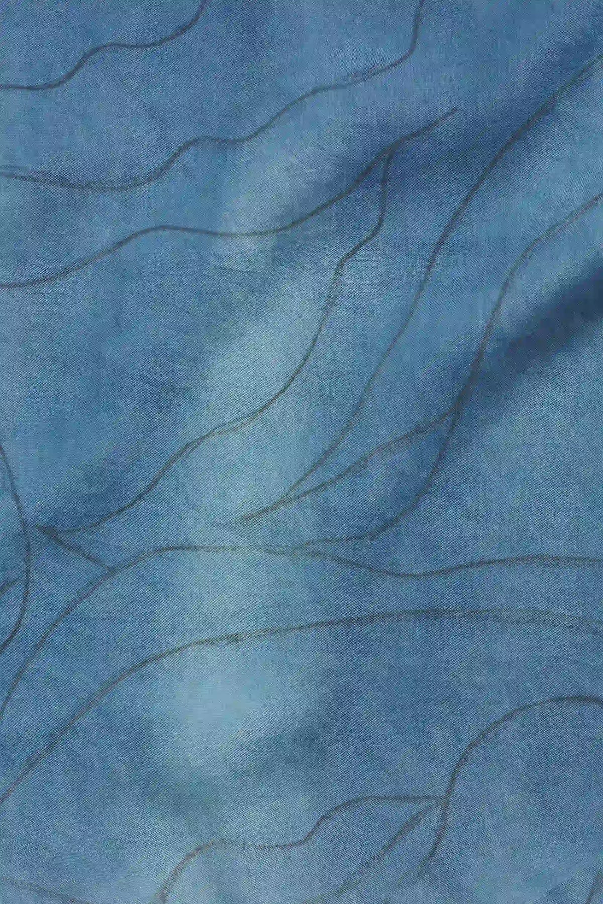 Hand Painted Silk Dress